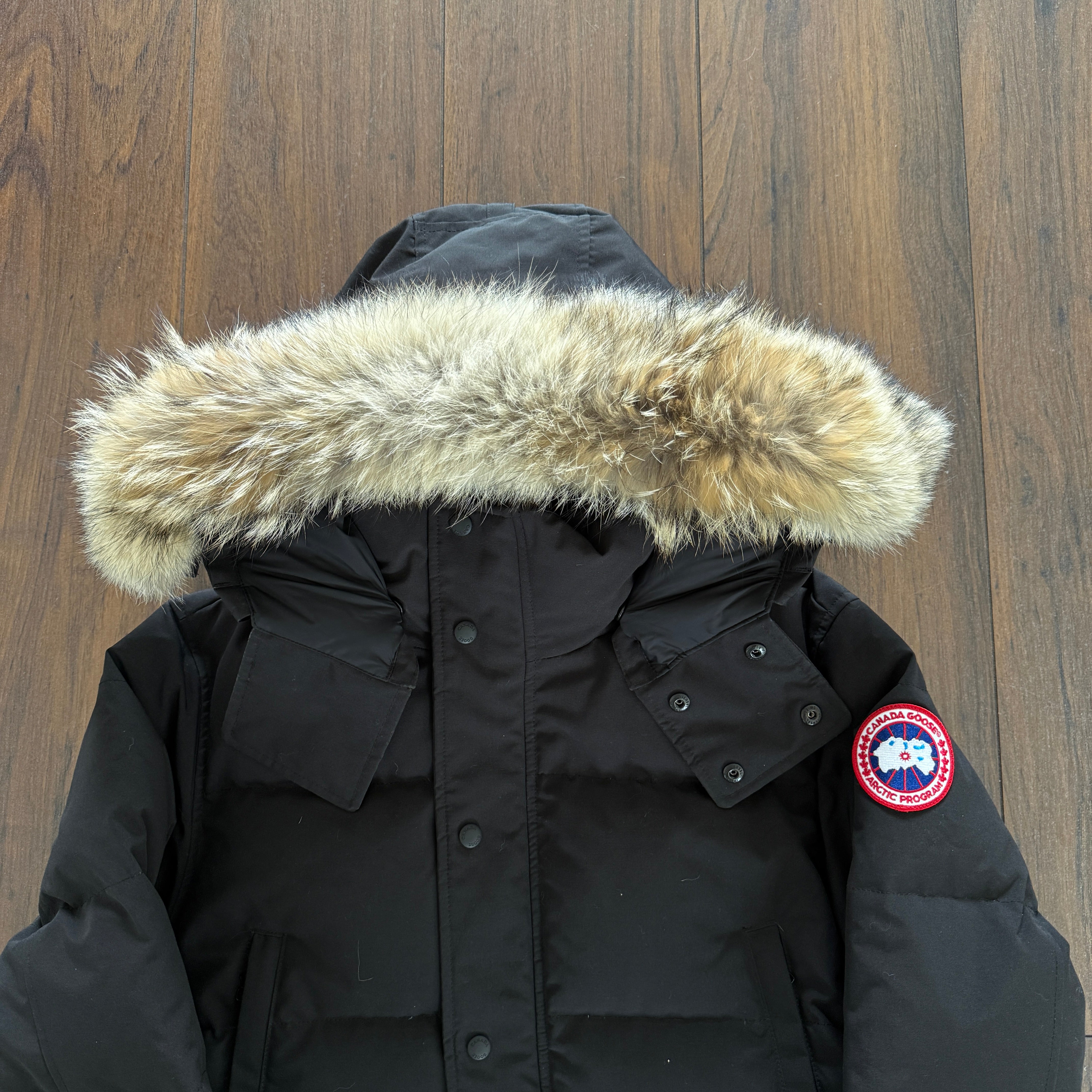 Pre-Loved - Canada Goose Wyndham Parka Coat - Black