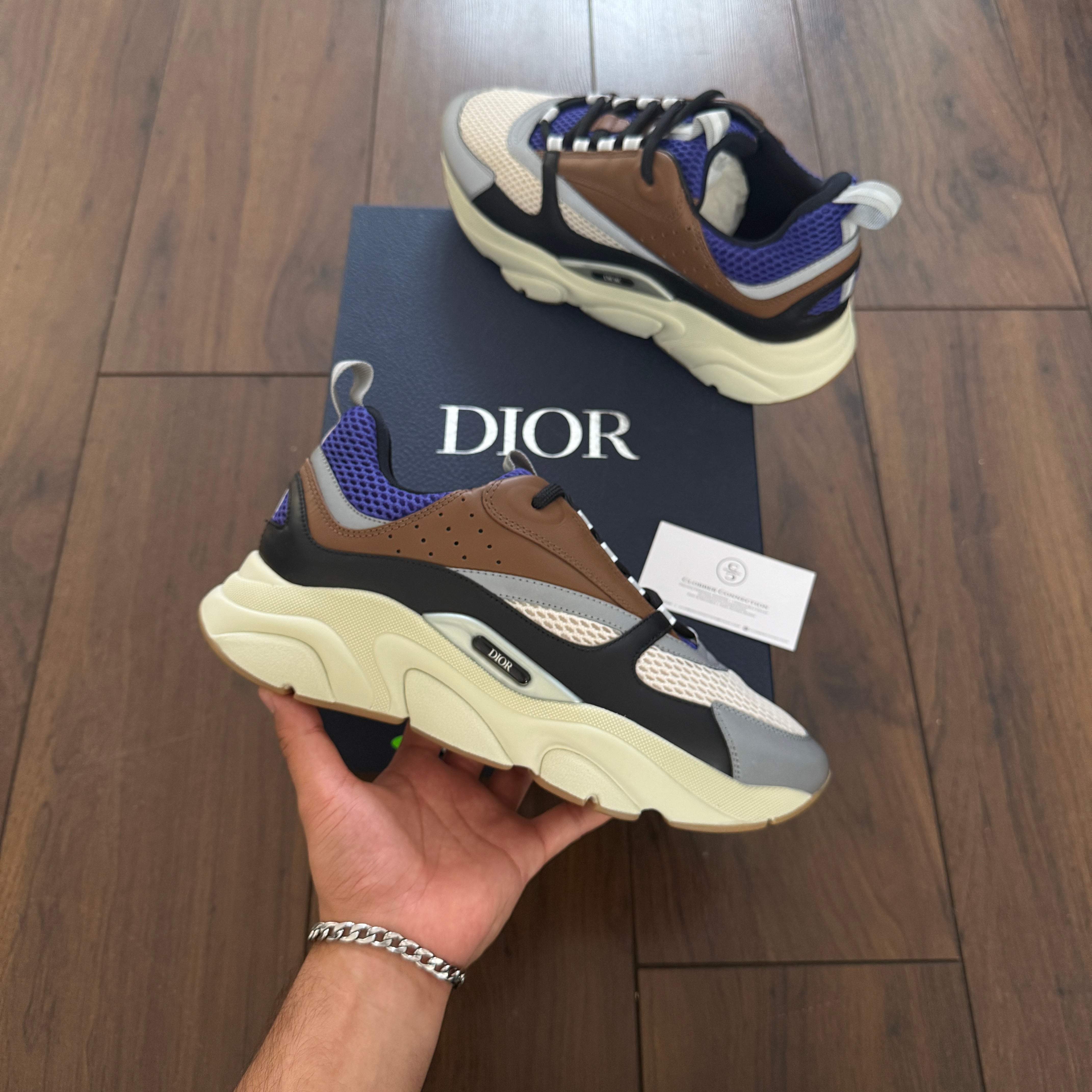 Dior B22 Sneaker - Coffee Violet