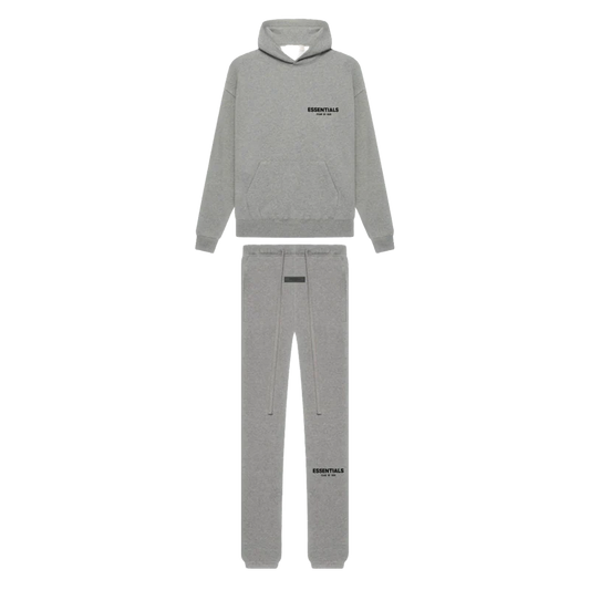 FOG ESSENTIALS Tracksuit Set 'DARK HEATHER OATMEAL' (SS22)