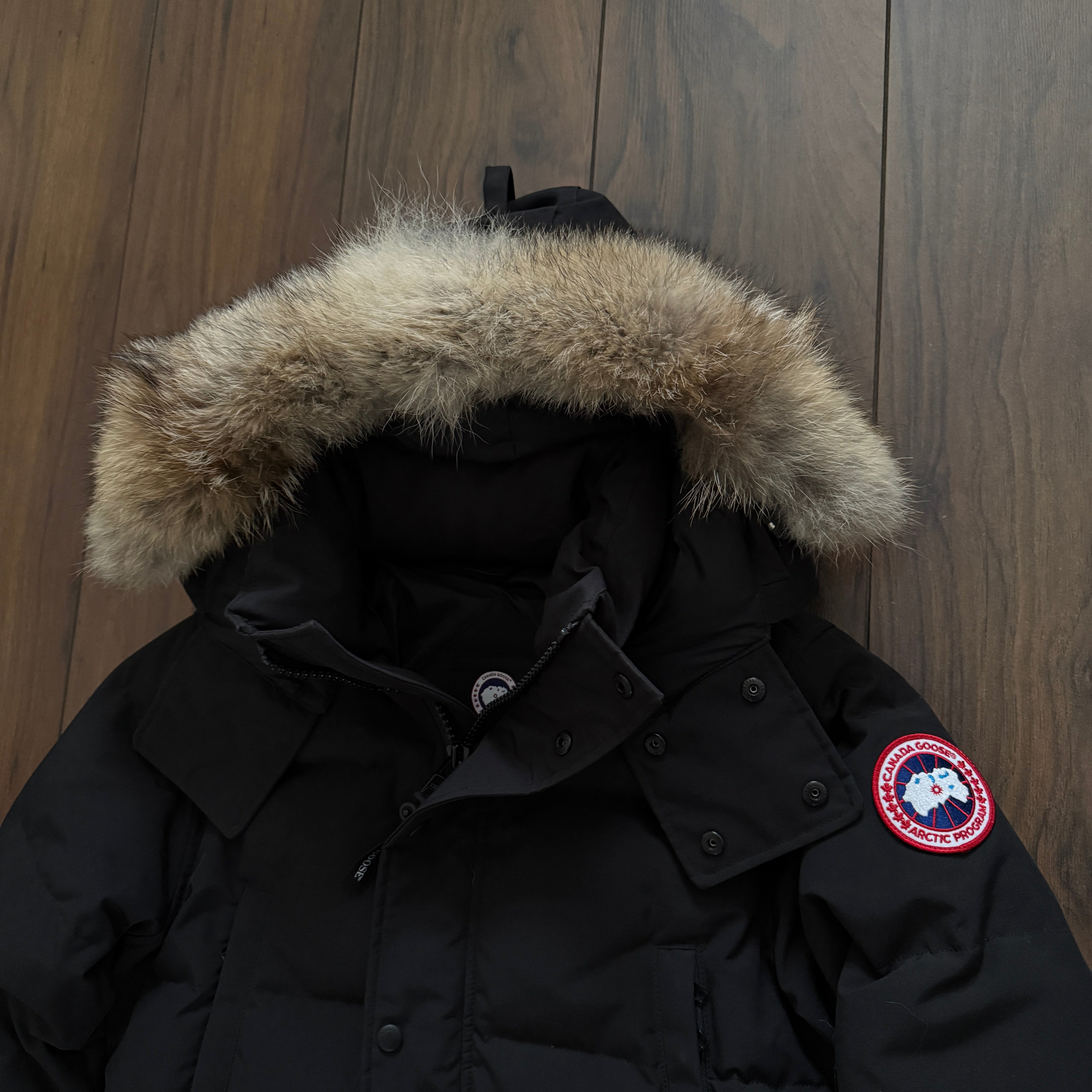 Pre-Loved - Canada Goose Wyndham Parka Coat - Black