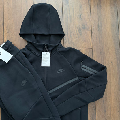 Nike Tech Fleece Tracksuit - Black