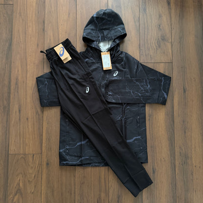 ASICS ‘BLACK STORM’ Tracksuit set