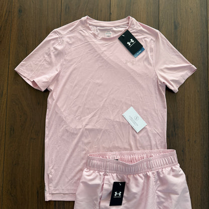 Under Armour Baby Pink Set