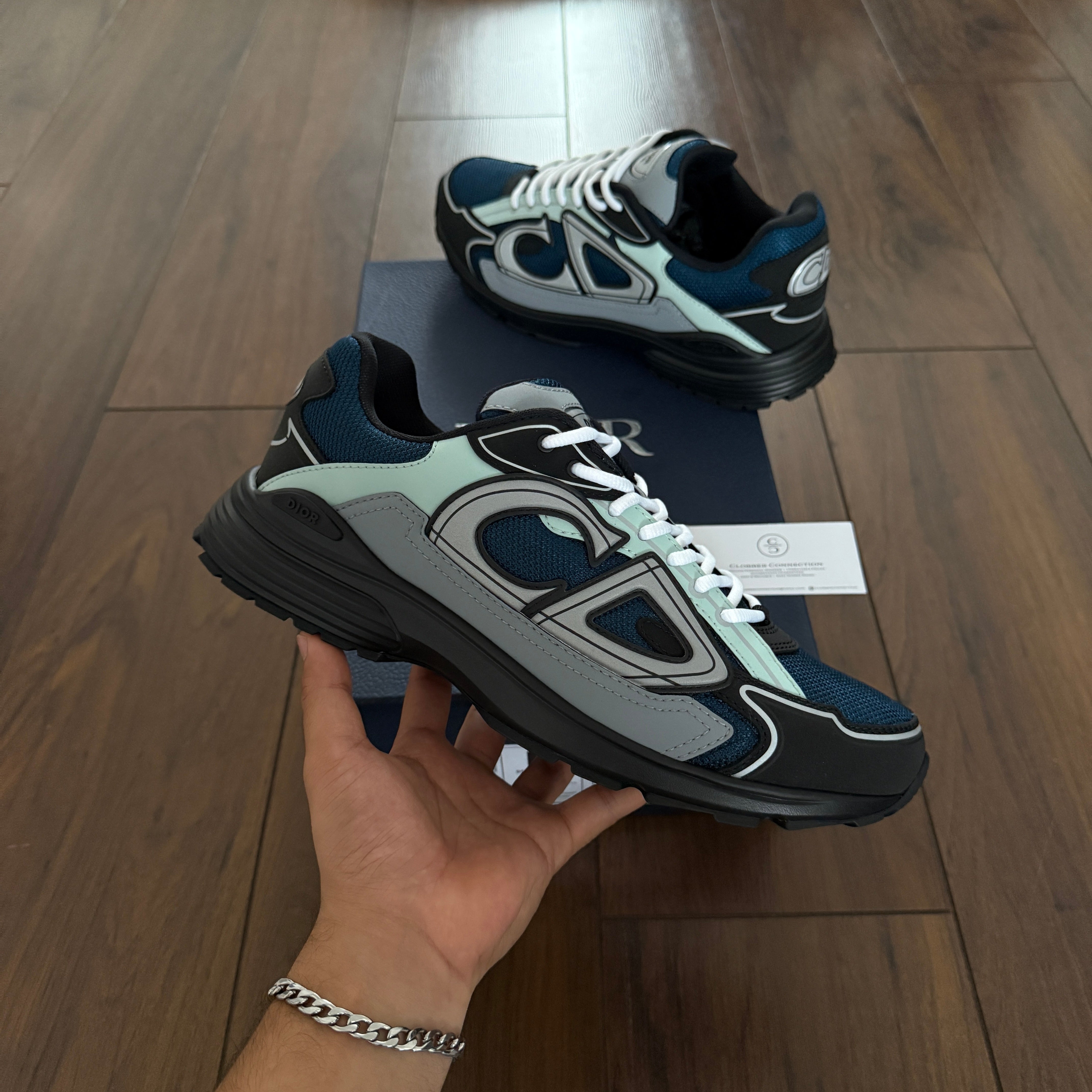 Dior B30 Sneaker - Navy/Black/Grey