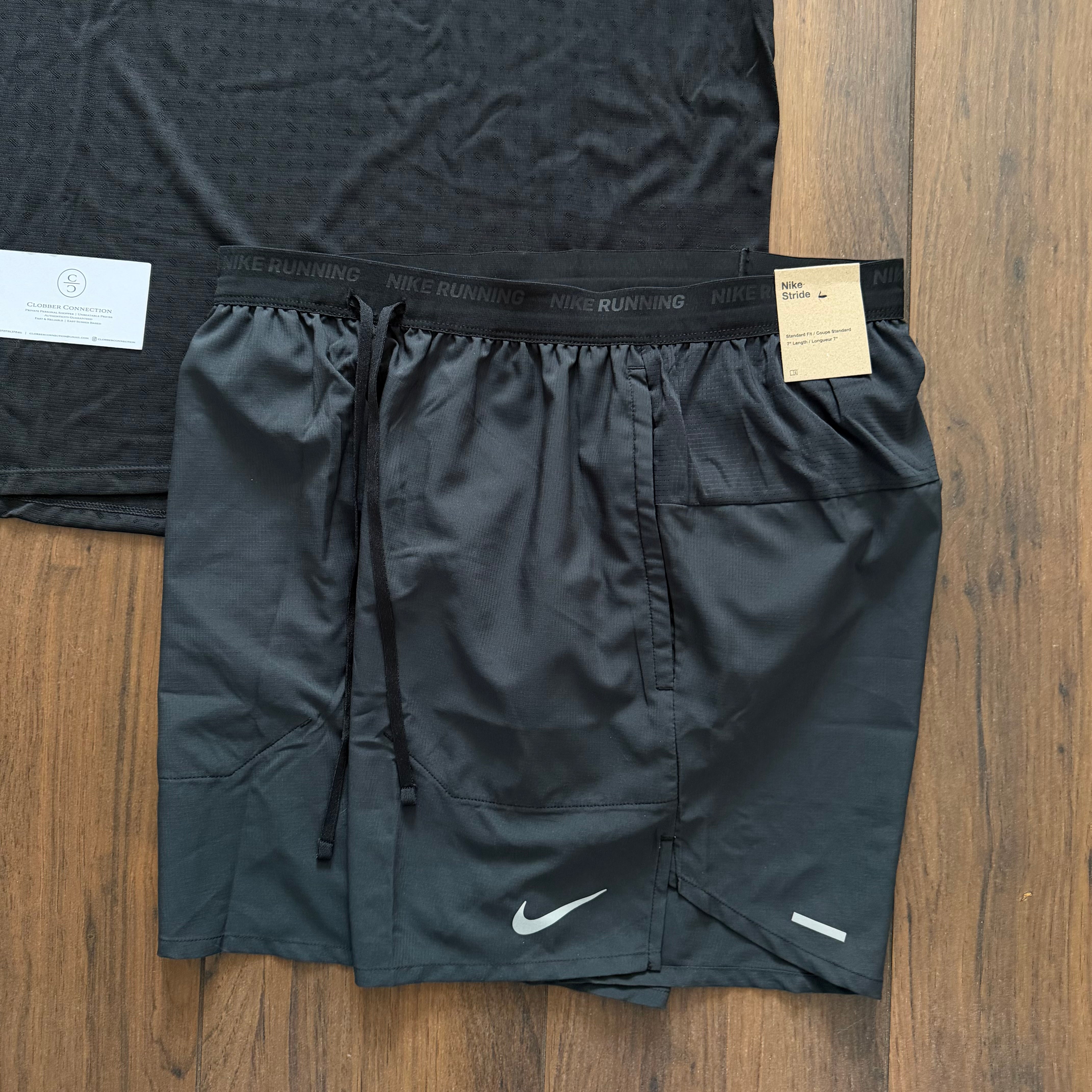 Nike ‘BLACK’ Flex Stride Set