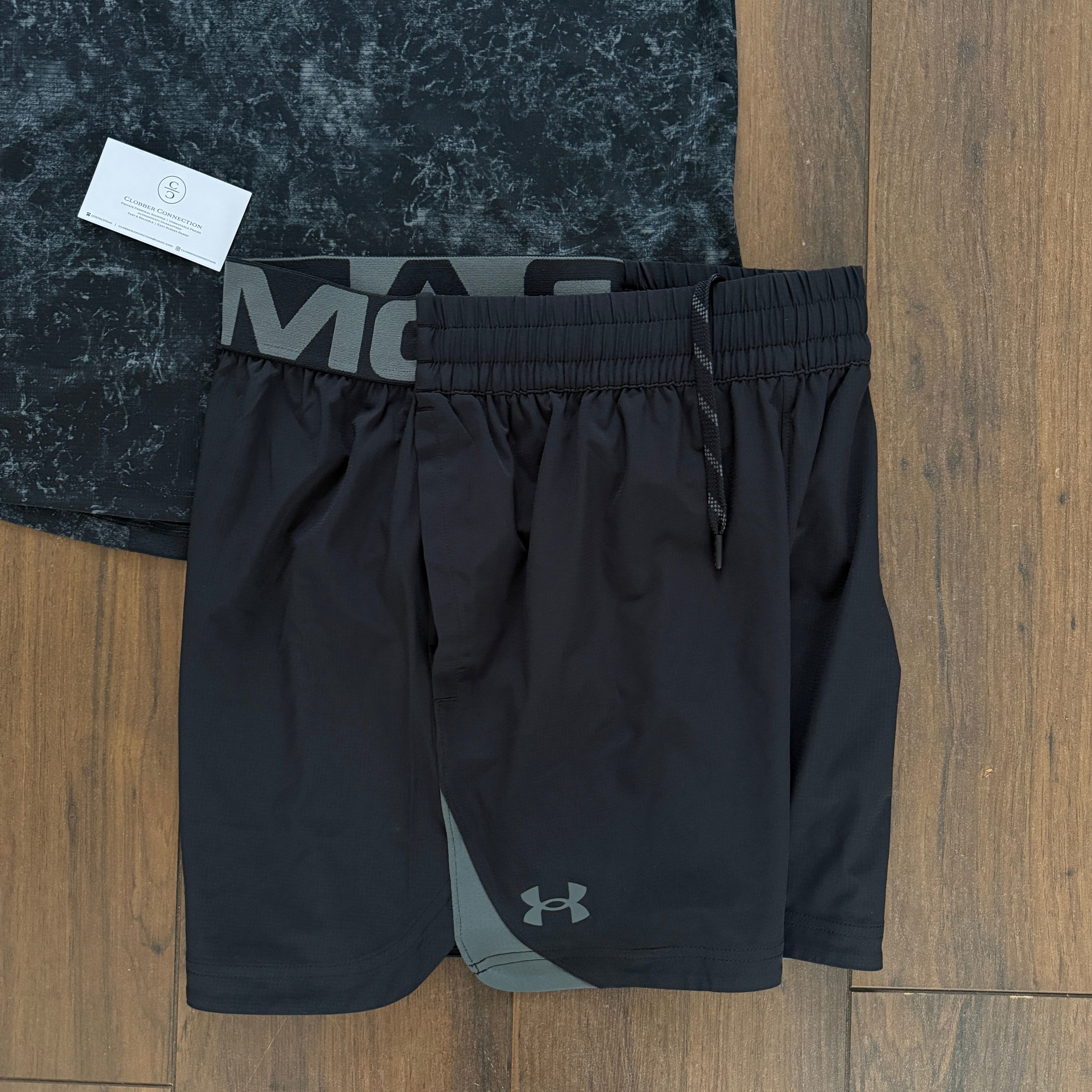 Under Armour Black Camo Set