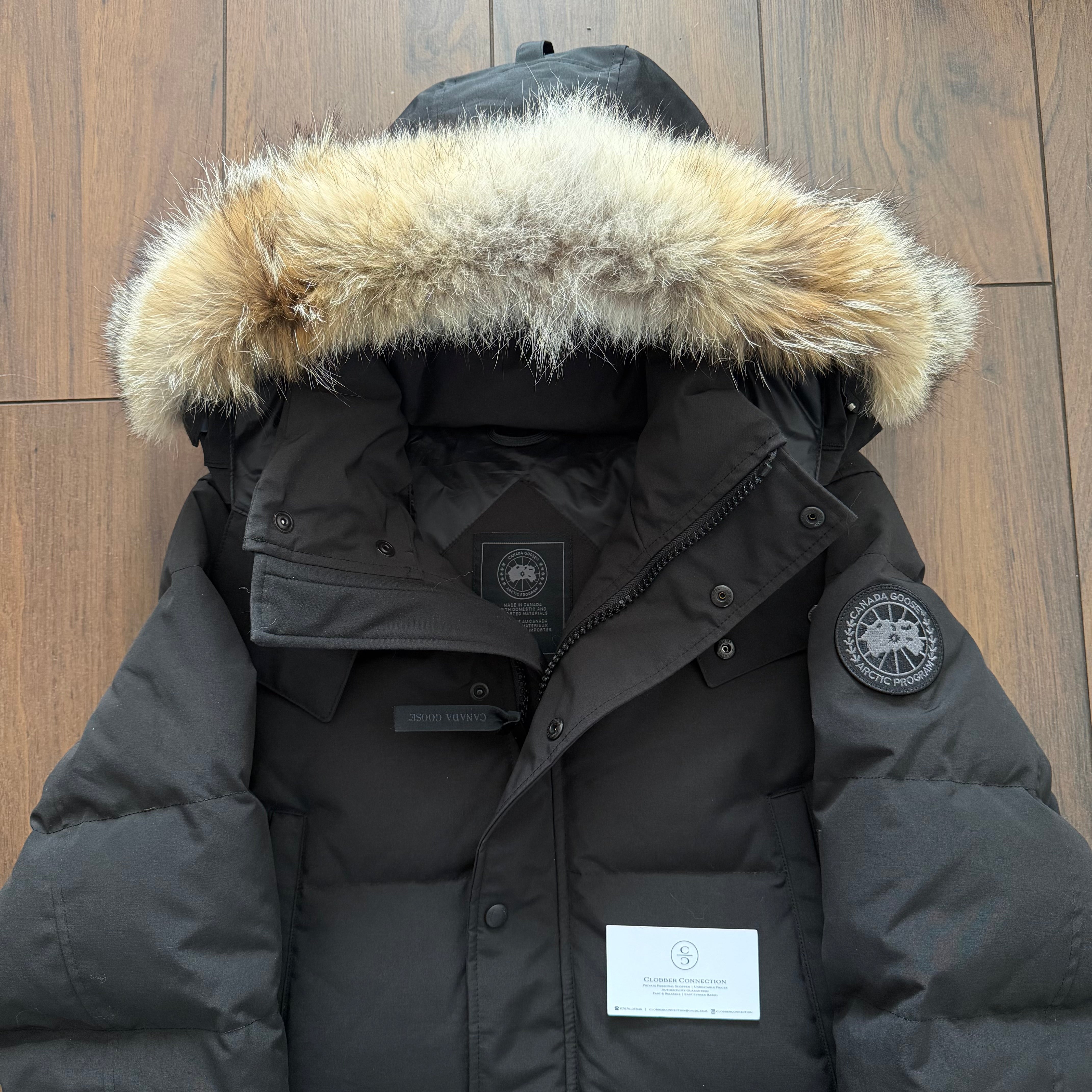 Pre-Loved - Canada Goose Wyndham Parka Coat - Black