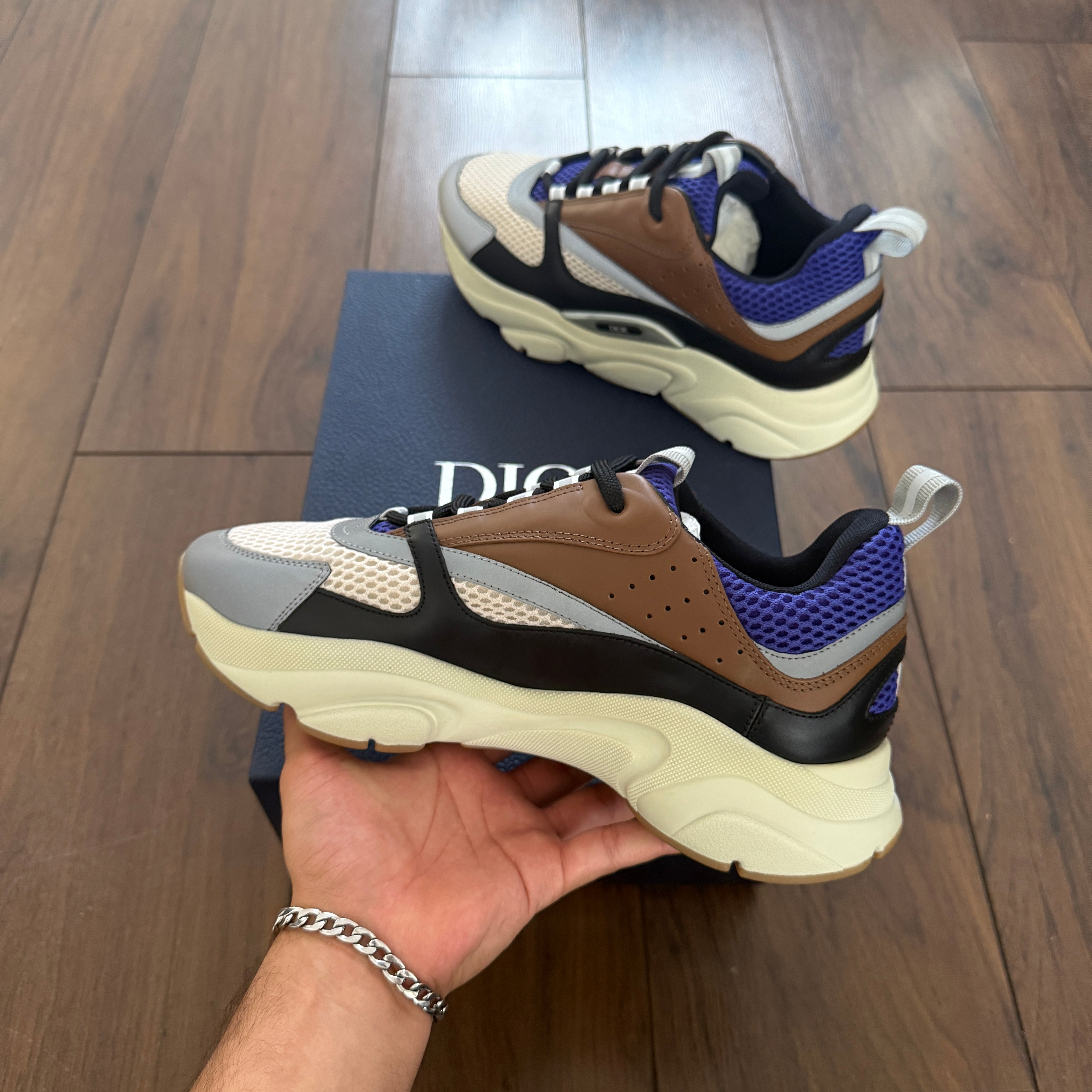 Dior B22 Sneaker - Coffee Violet