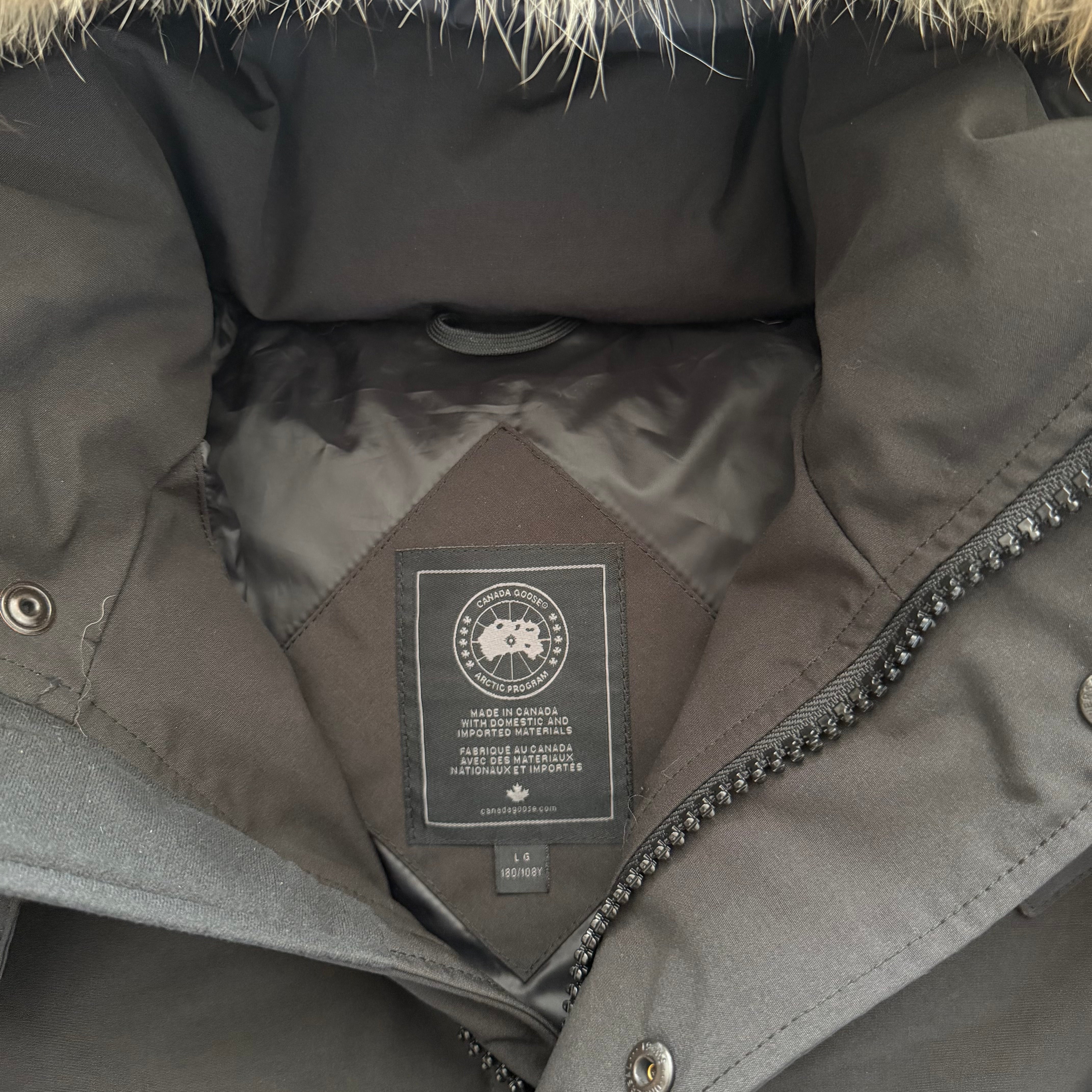 Pre-Loved - Canada Goose Wyndham Parka Coat - Black
