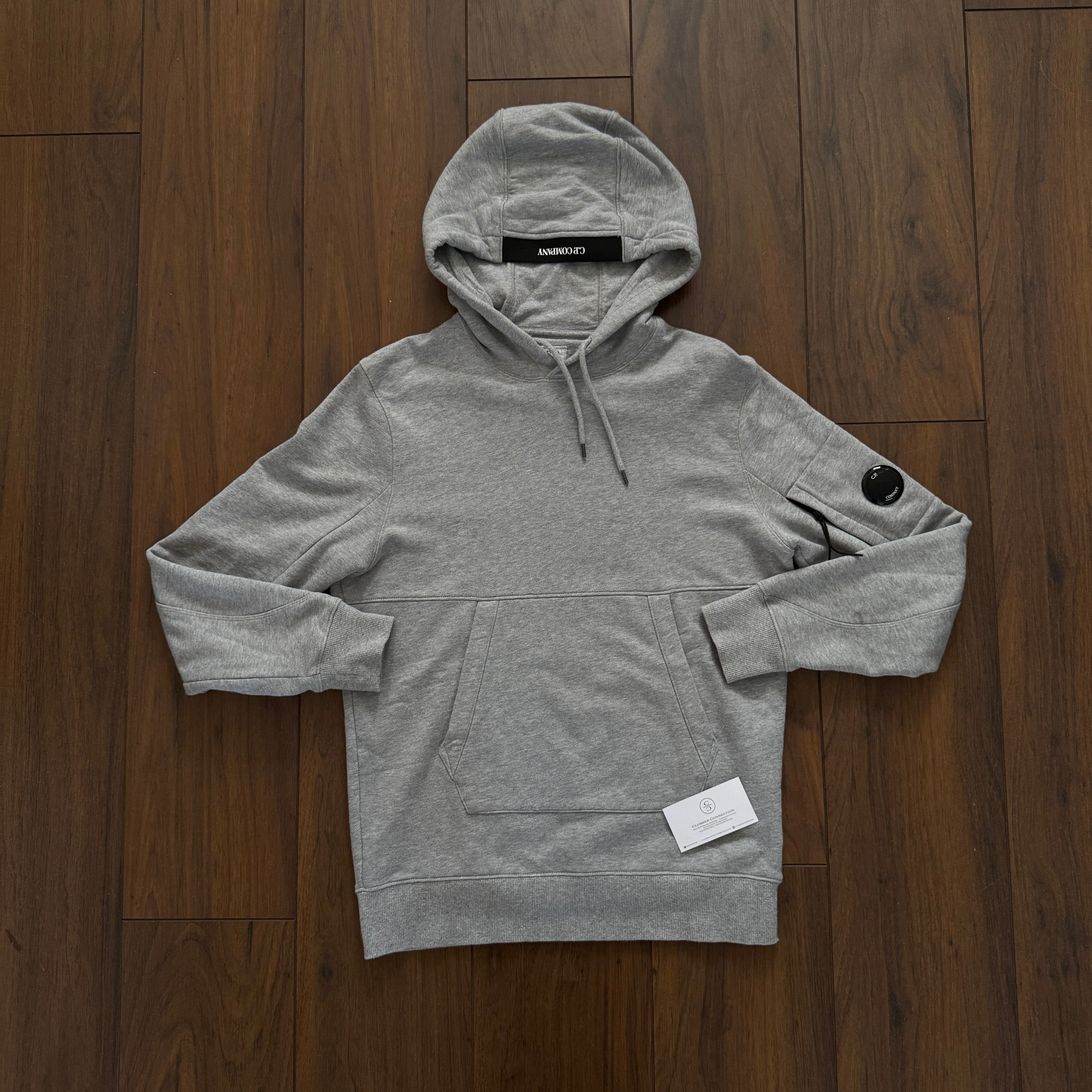 Pre-Loved - CP Company Lens Hoodie - Grey