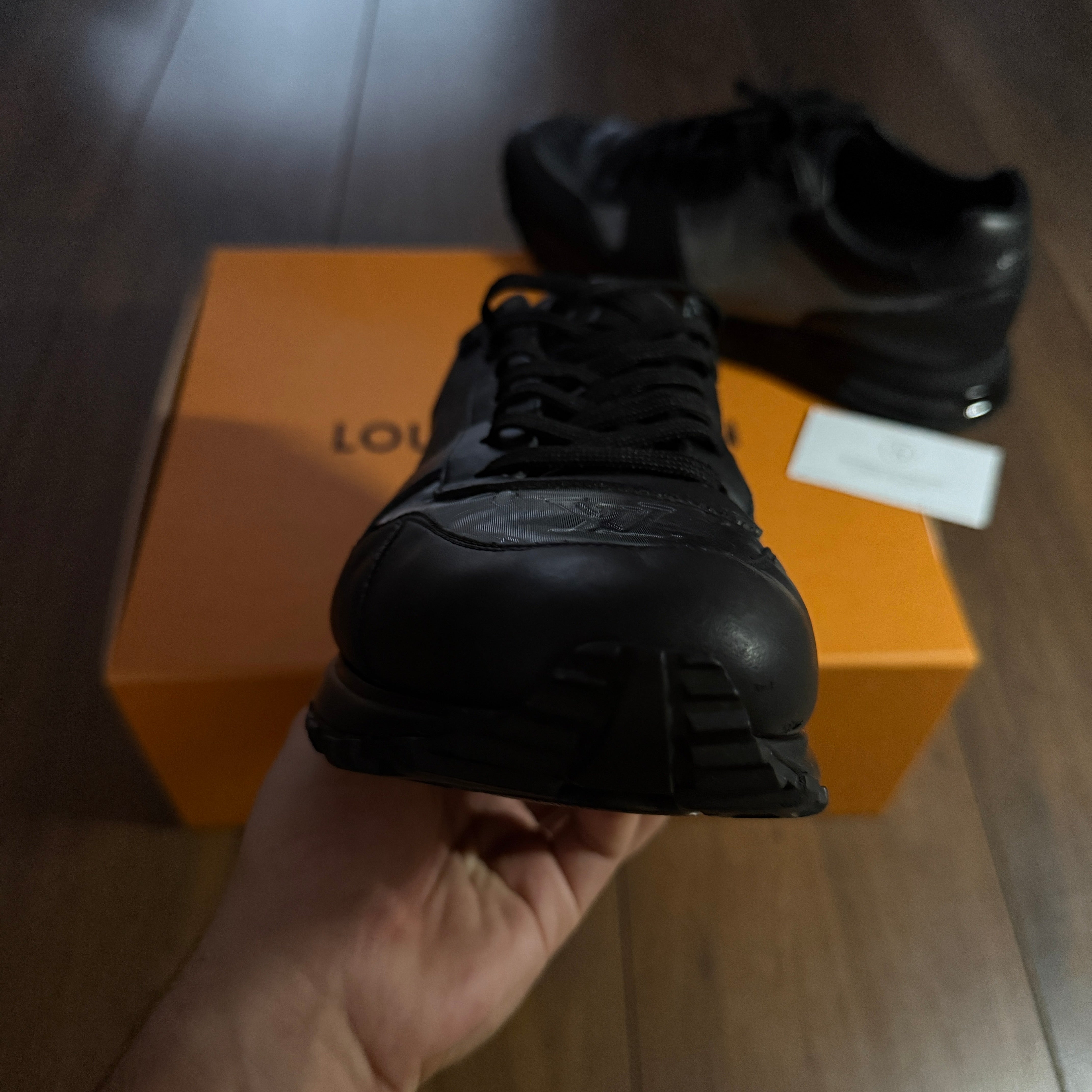 Pre-Loved - Louis Vuitton Damier Runaway Iridescent Sneakers