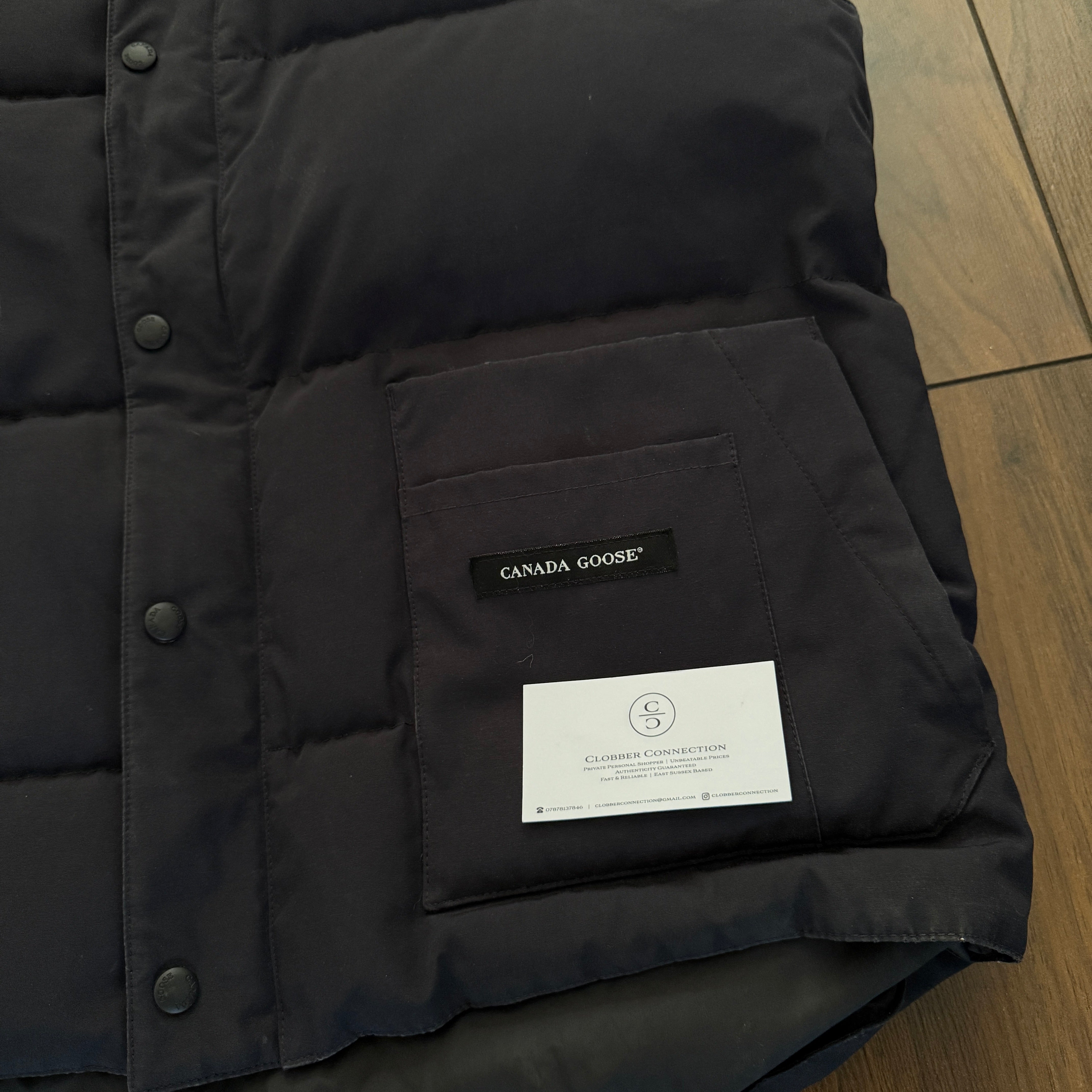 Pre-Loved - Canada Goose Freestyle Gilet - Navy