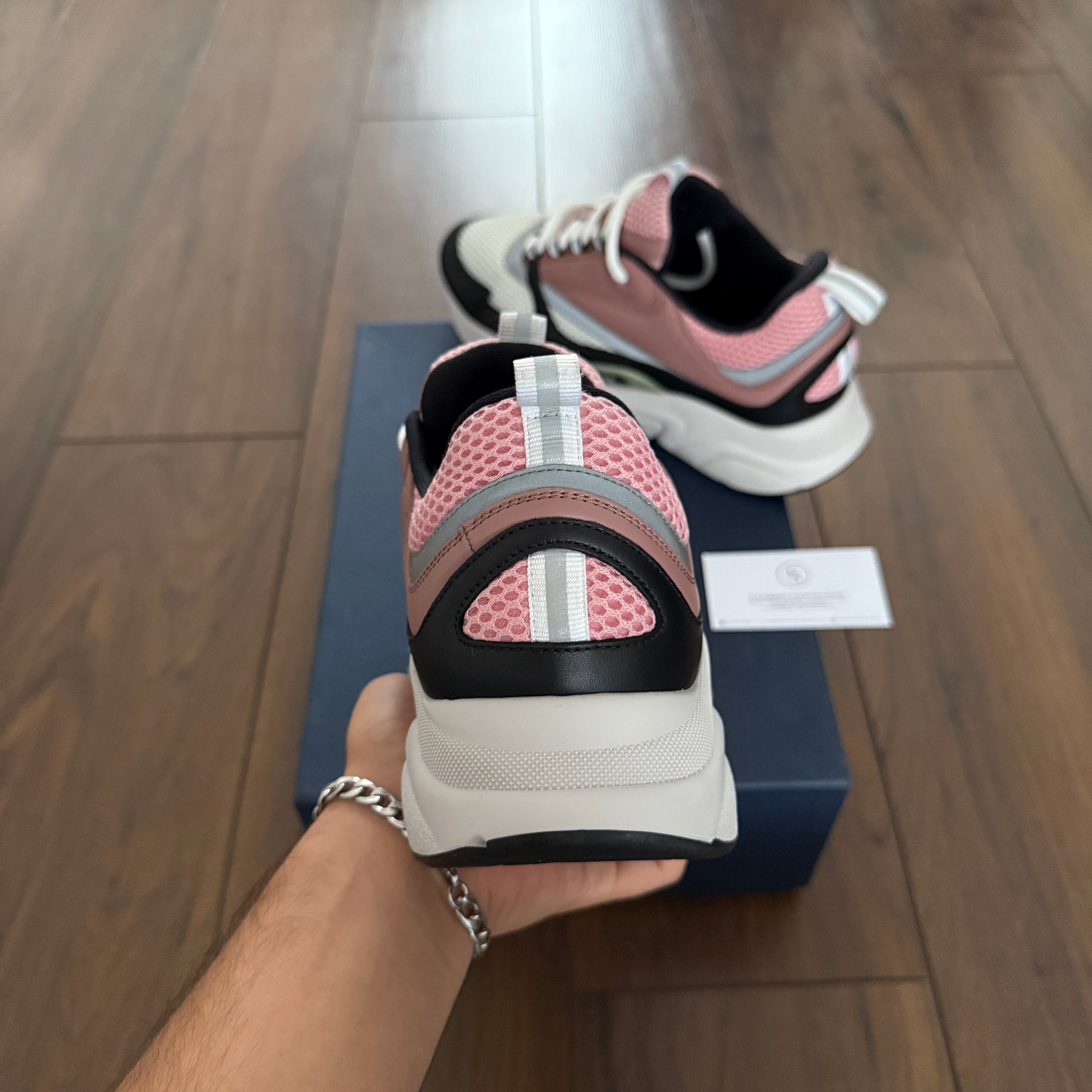 Pre-loved - Dior B22 Sneaker - Rose Pink/White