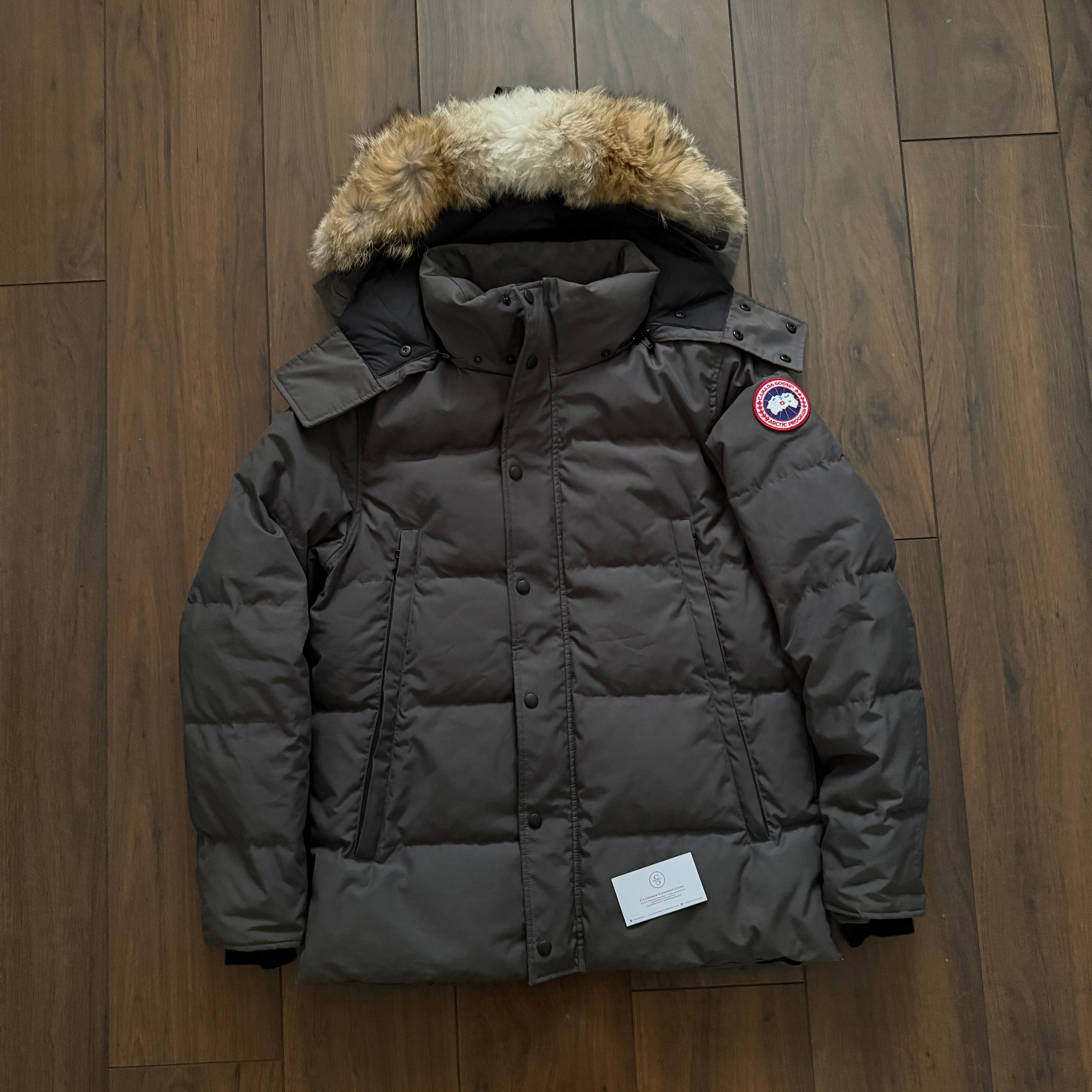 Pre-Loved - Canada Goose Wyndham Parka Coat - Graphite
