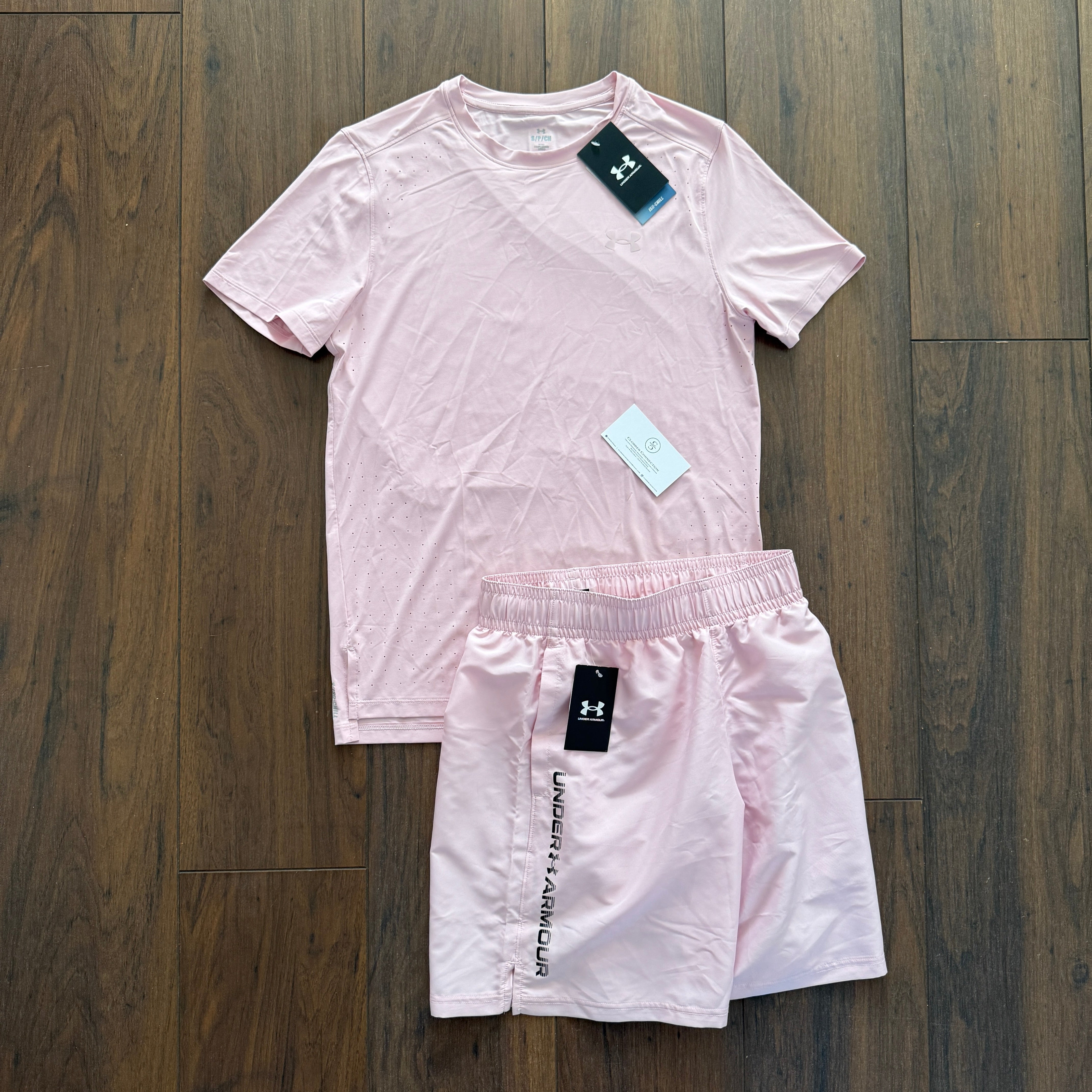 Under Armour Baby Pink Set