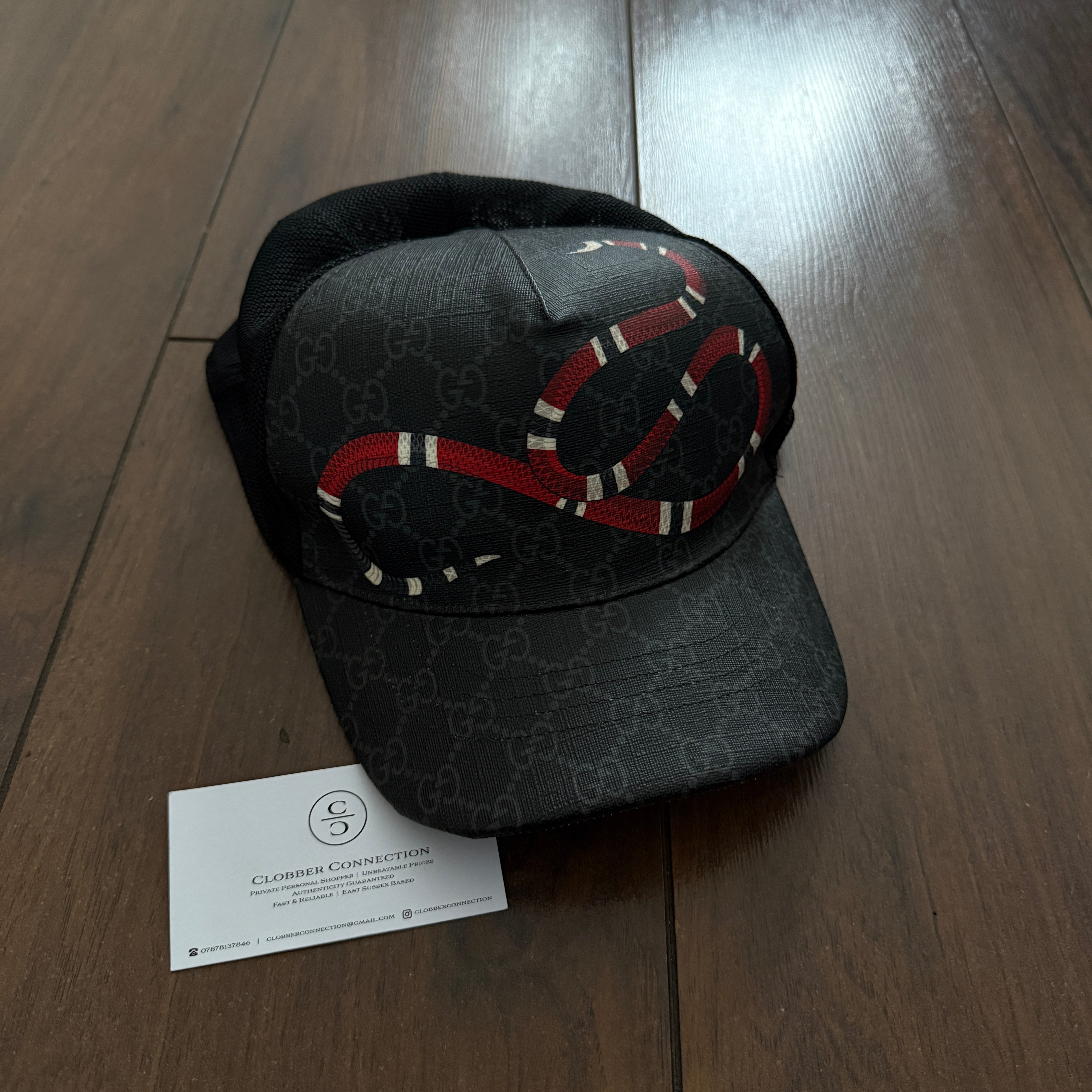 Pre-Loved - Gucci Snake Cap