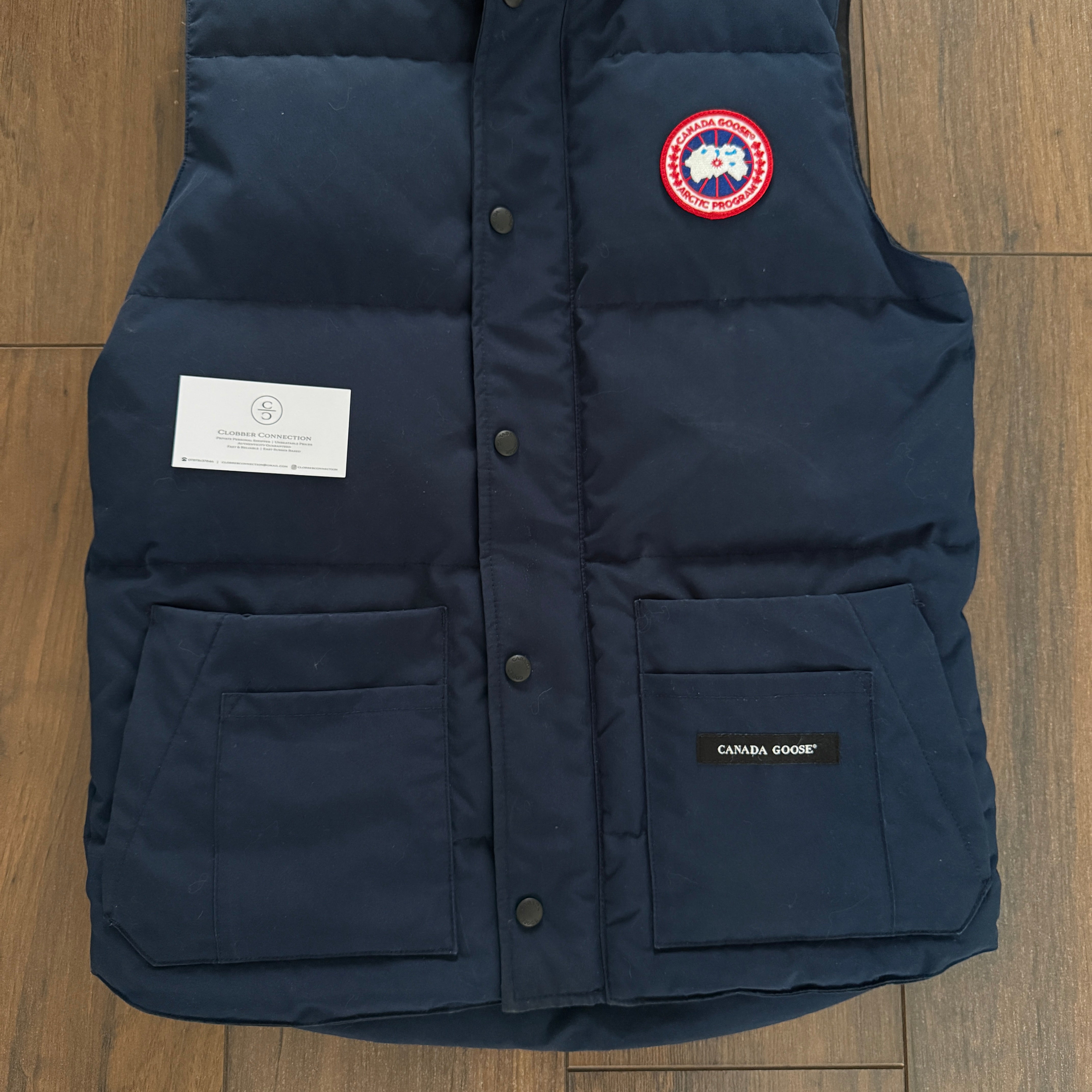Pre-Loved - Canada Goose Freestyle Gilet - Navy