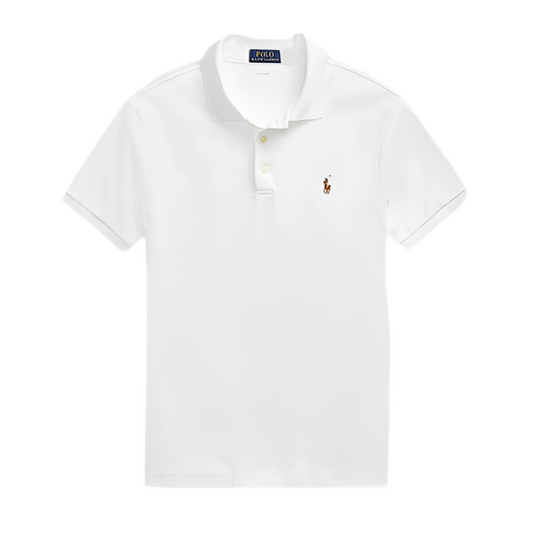 Ralph Lauren Soft Cotton Polo Shirt White
