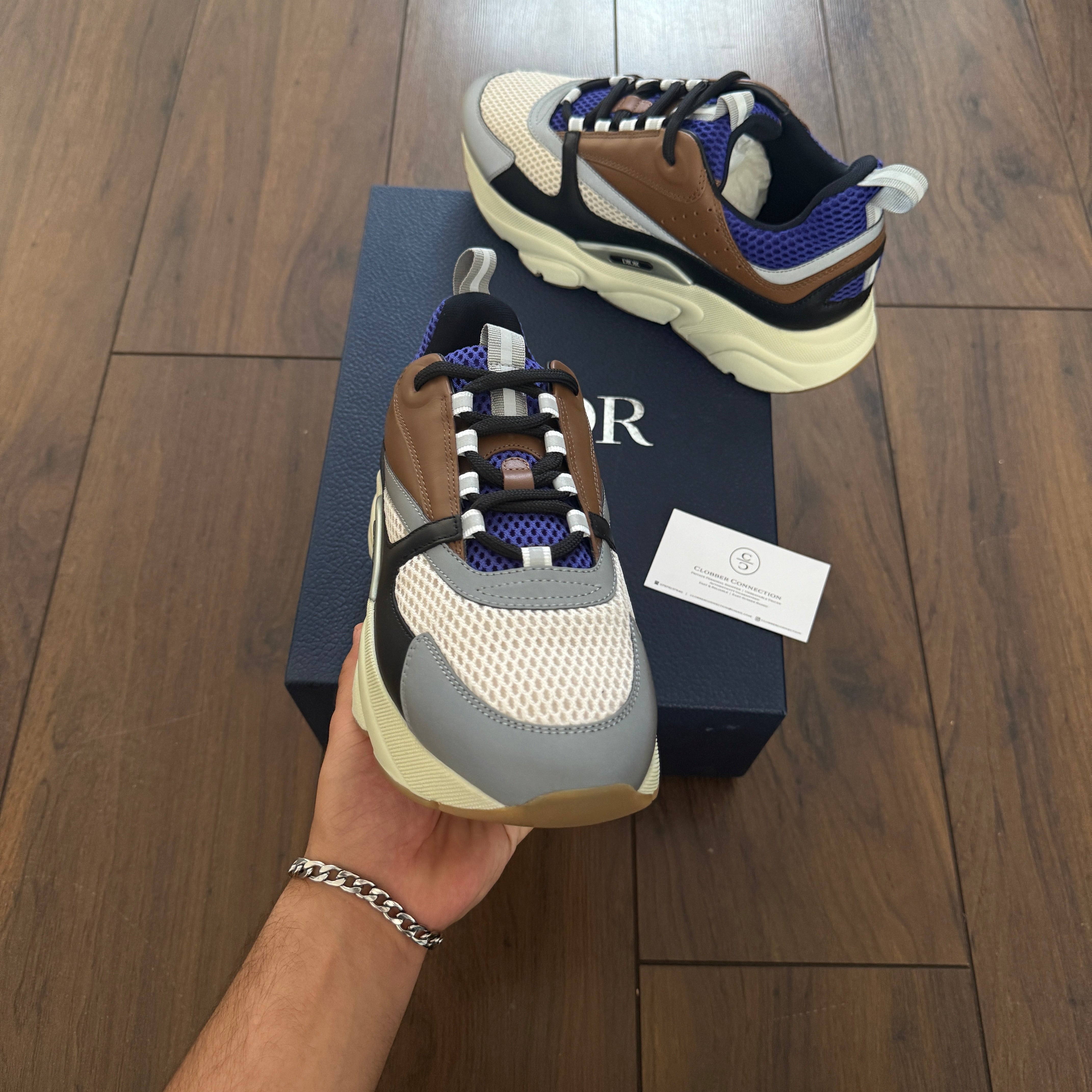 Dior B22 Sneaker - Coffee Violet