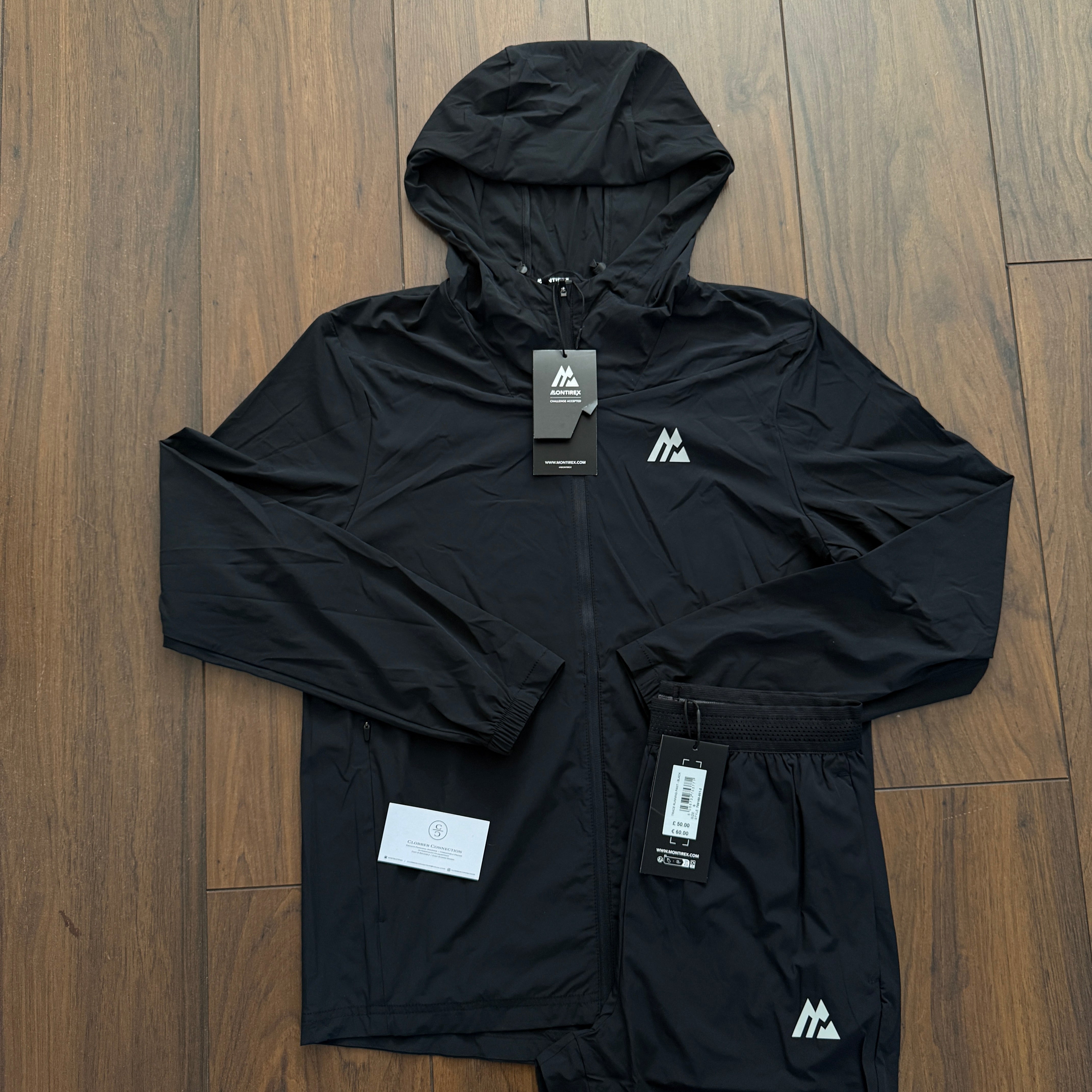 Montirex Trace Tracksuit - Black