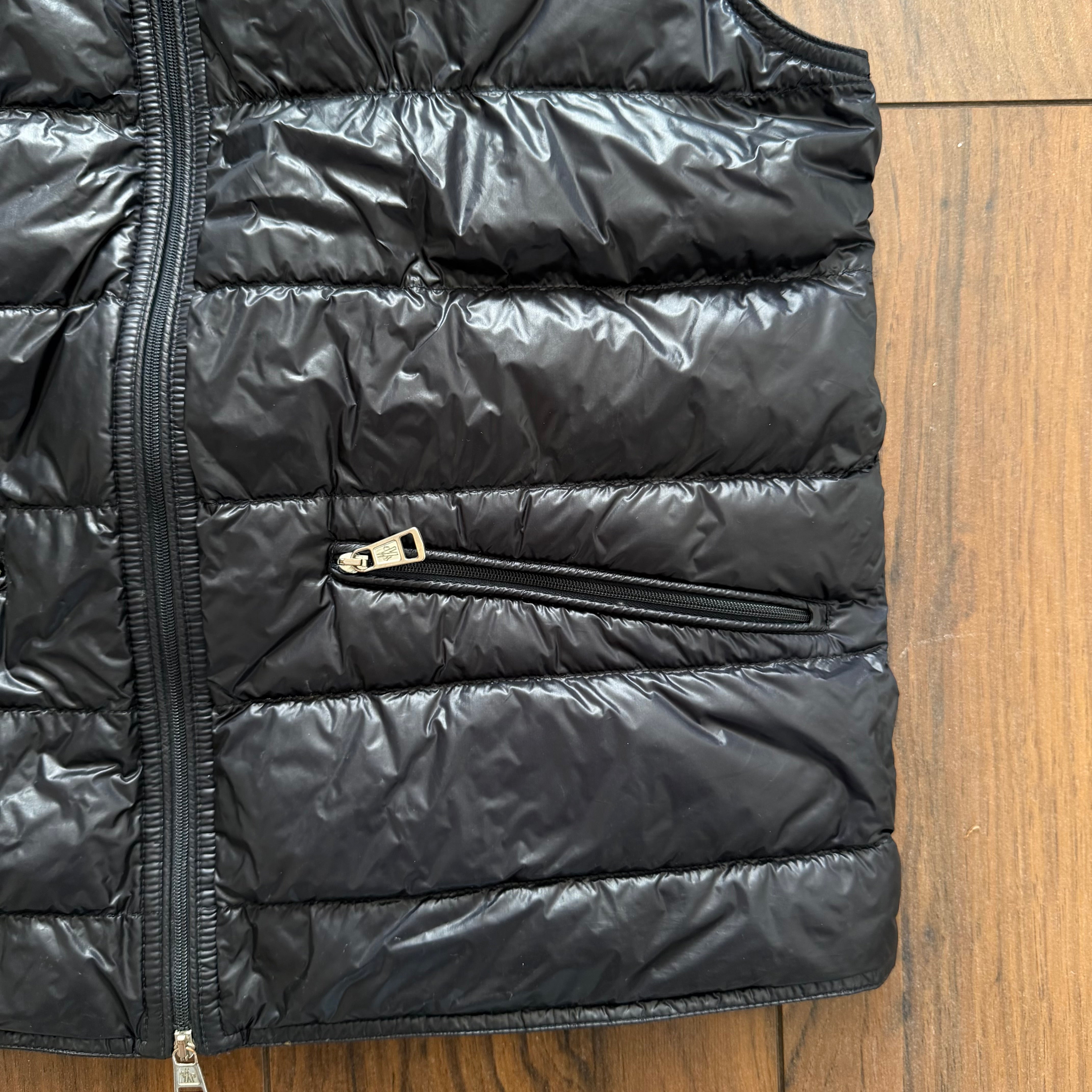 Pre-Loved - Moncler Gui Gilet - Navy