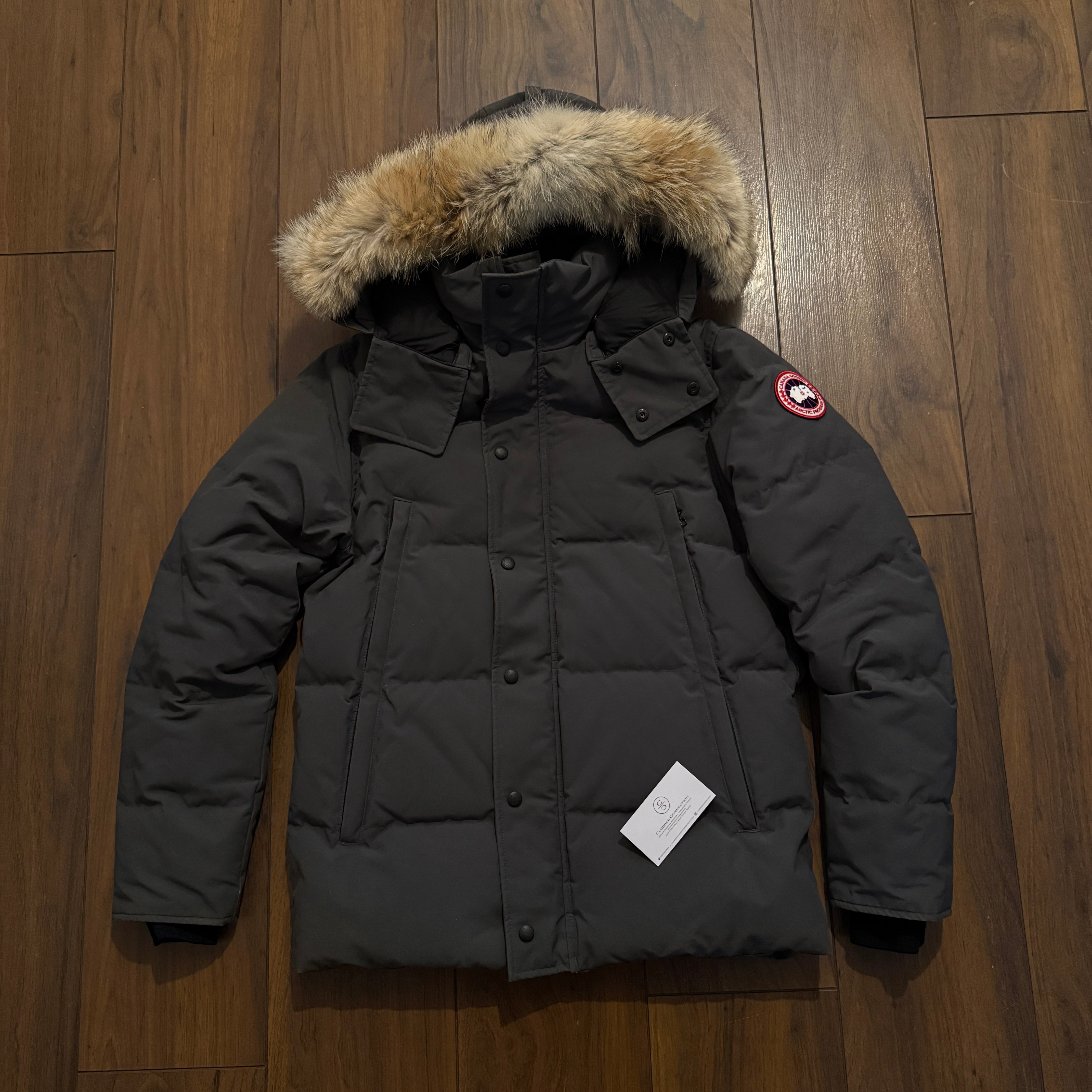 Pre-Loved - Canada Goose Wyndham Parka Coat - Graphite