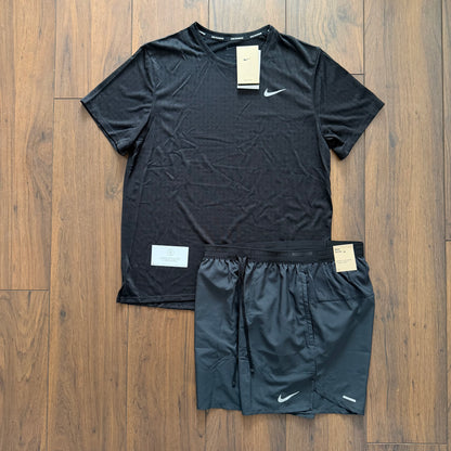 Nike ‘BLACK’ Flex Stride Set
