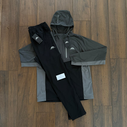 Trailberg Tracksuit Black/Grey