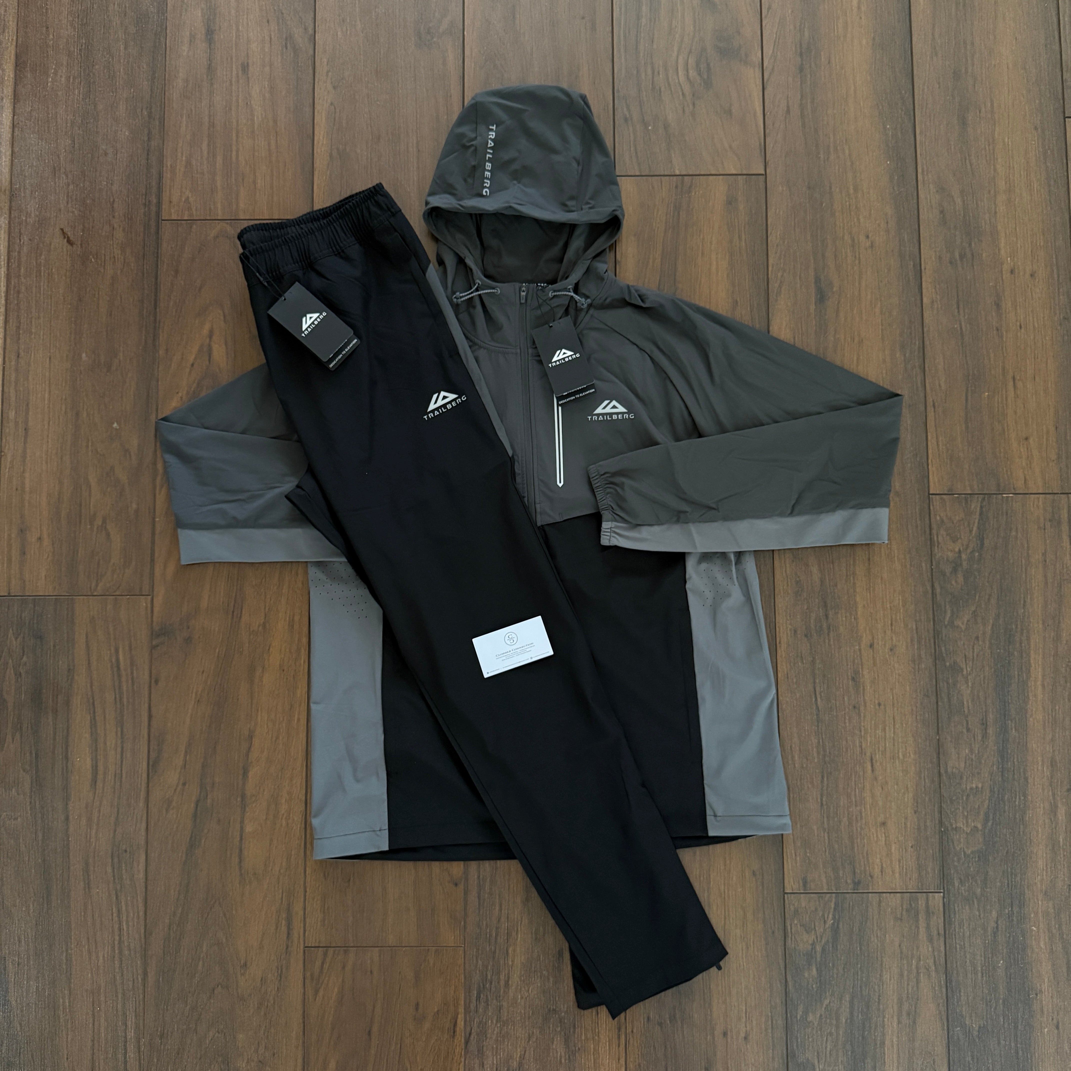 Trailberg Tracksuit Black/Grey