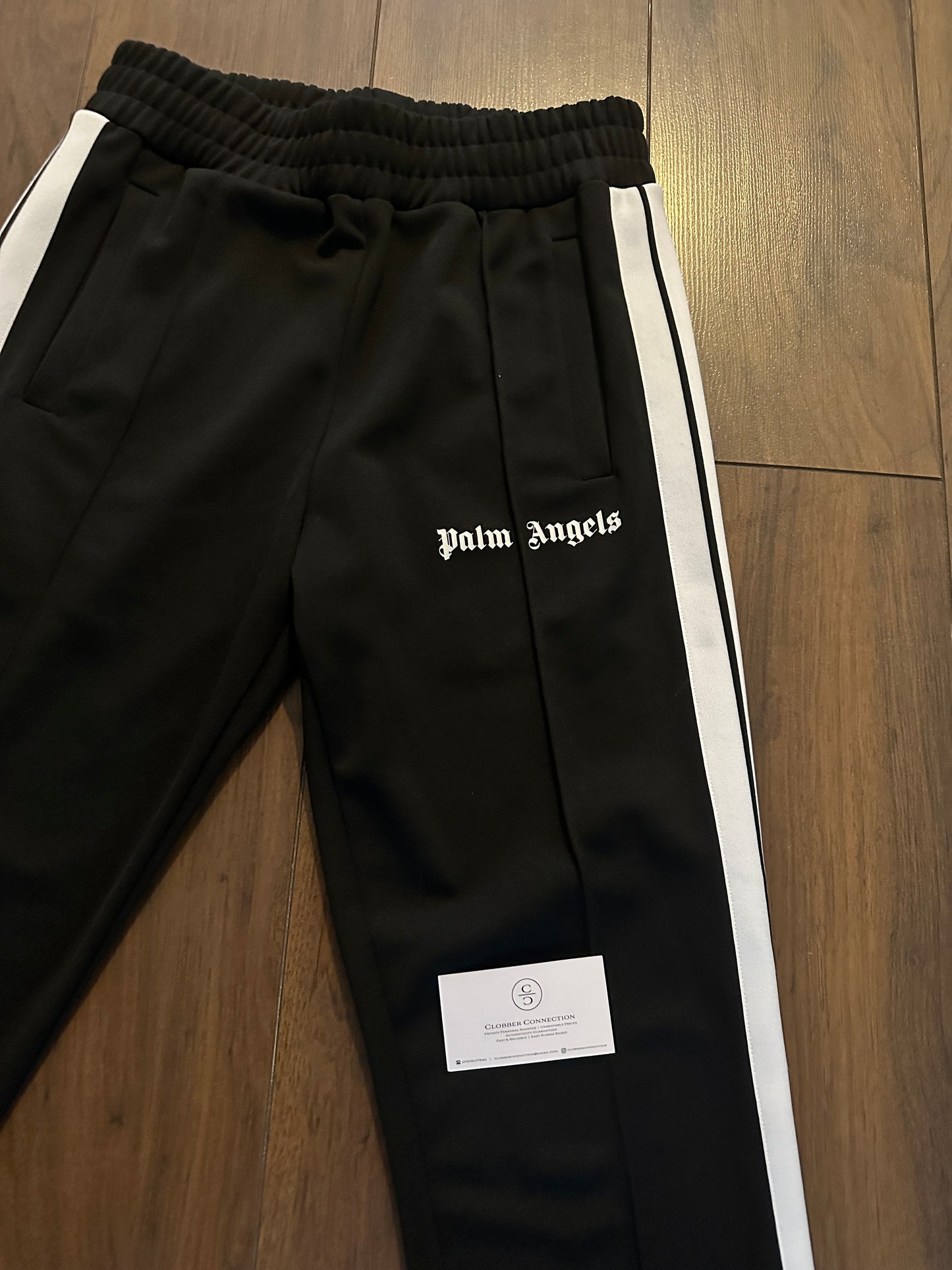 Palm Angels Track Pants - Black