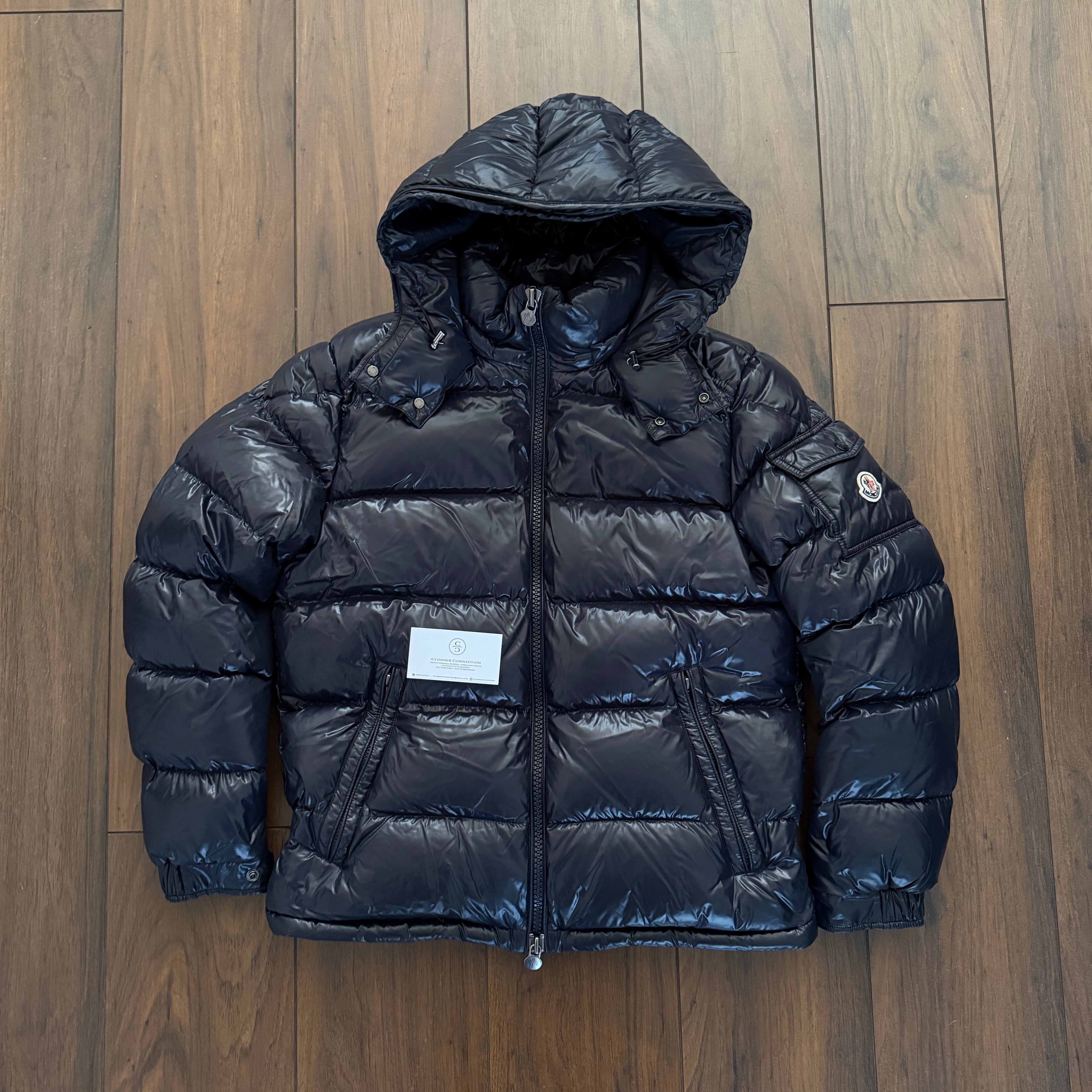 Pre-Loved - Moncler Maya Jacket - Navy