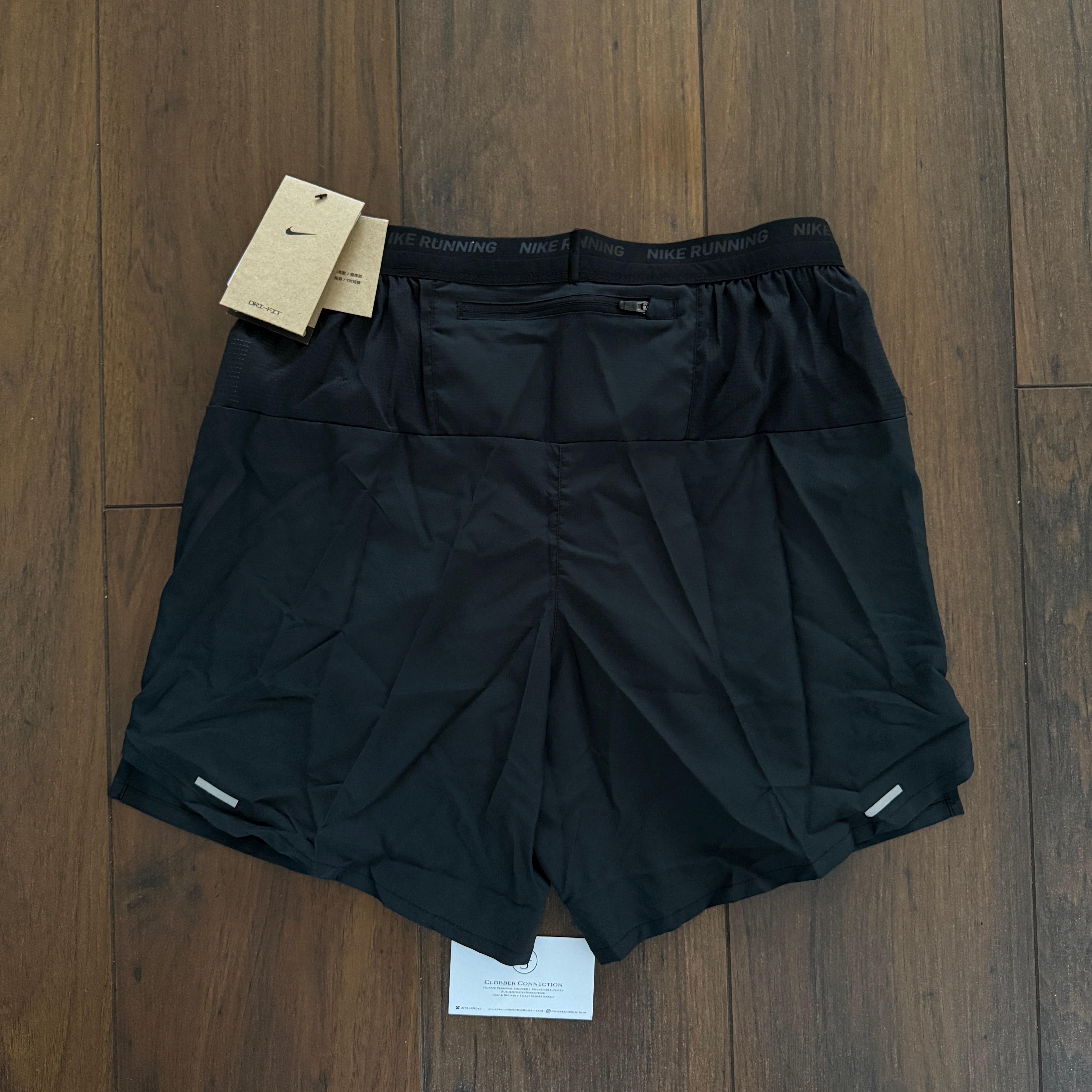Nike Dri-FIT Stride 7 Inch Running Shorts - Black