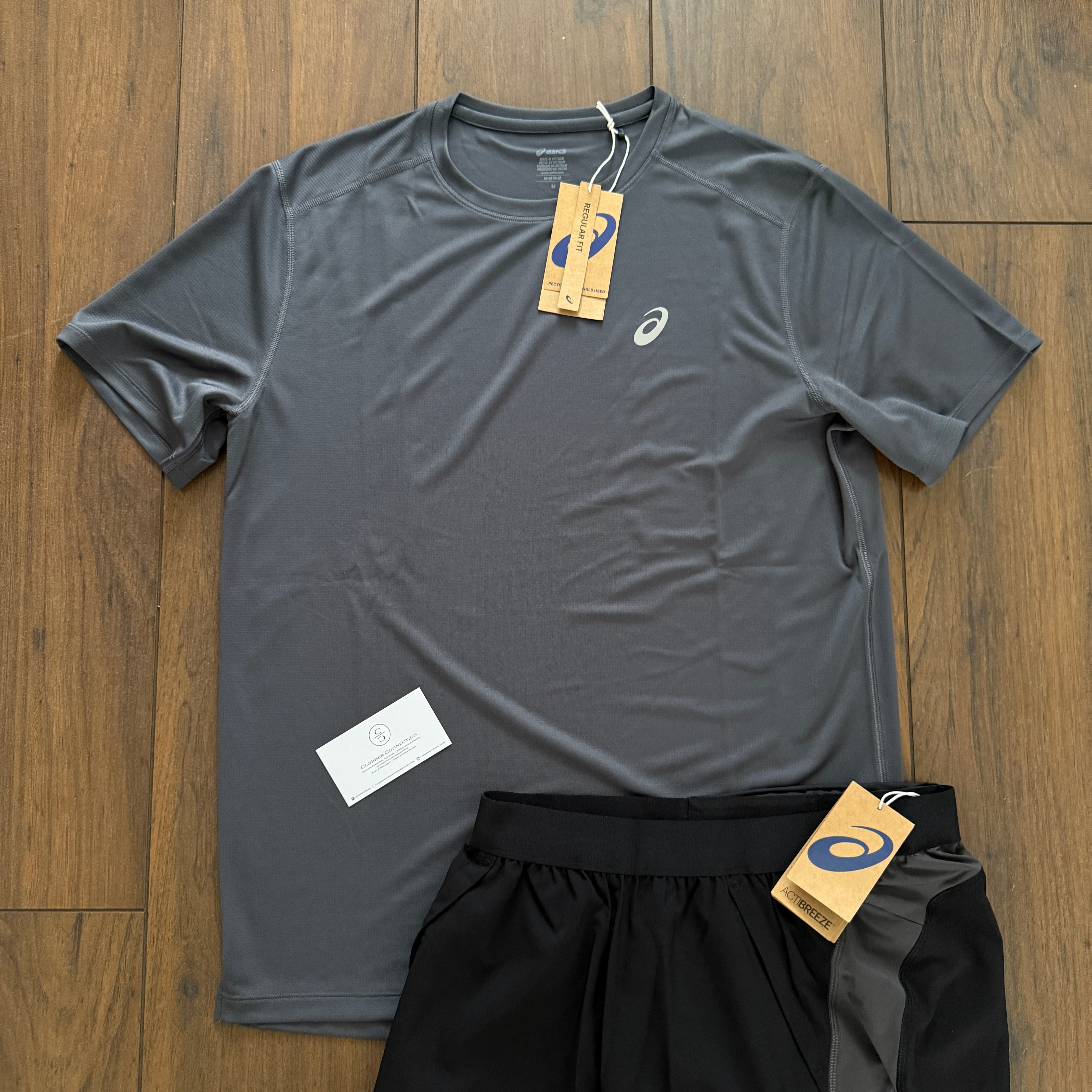 Asics ‘Anthracite’ Set