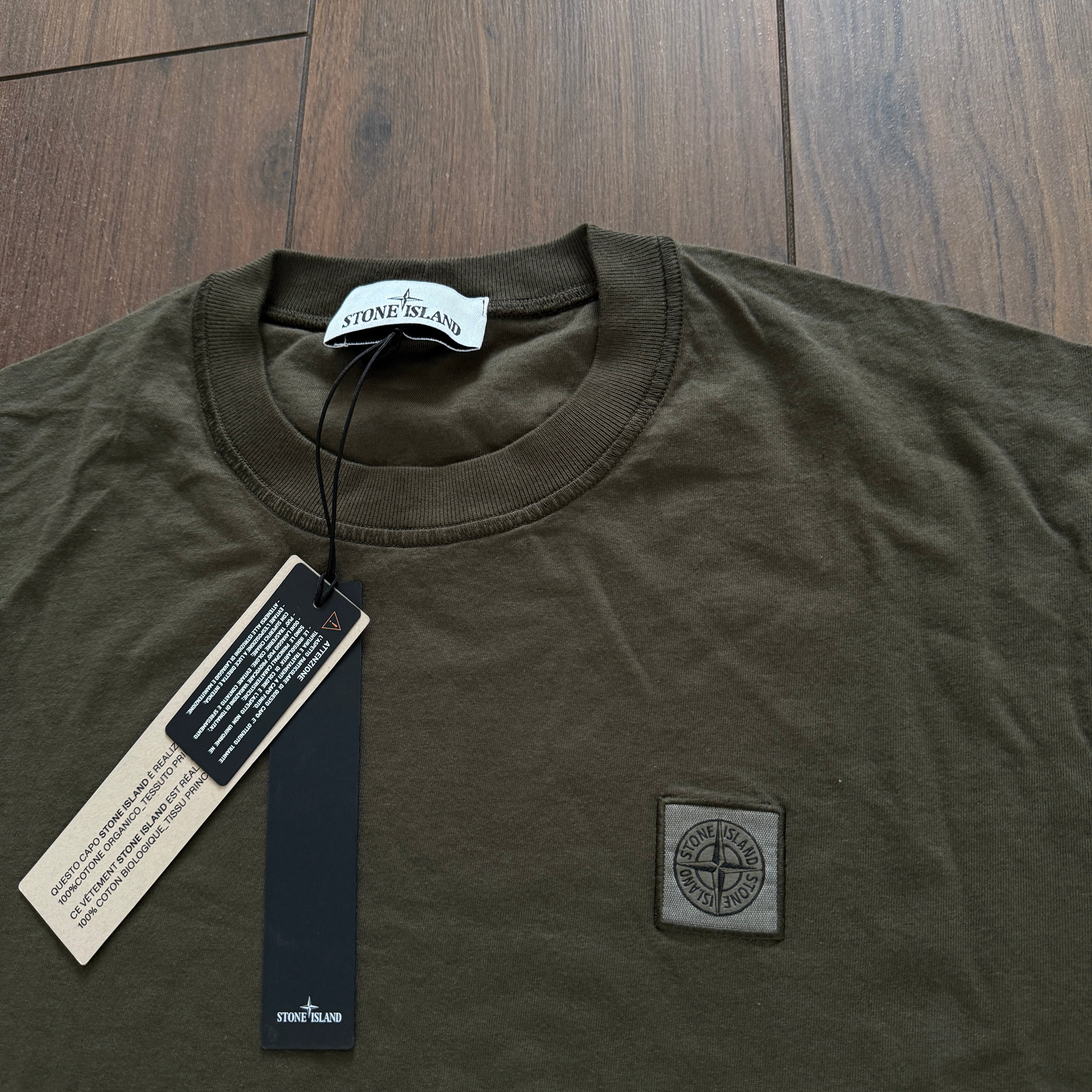 Stone Island Khaki T-Shirt
