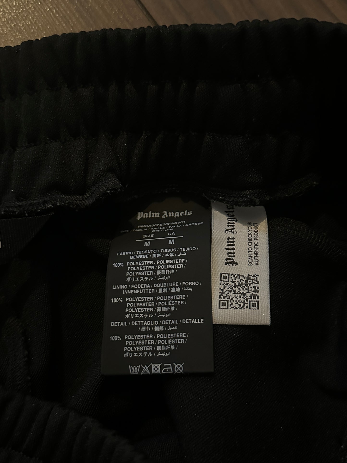 Palm Angels Track Pants - Black