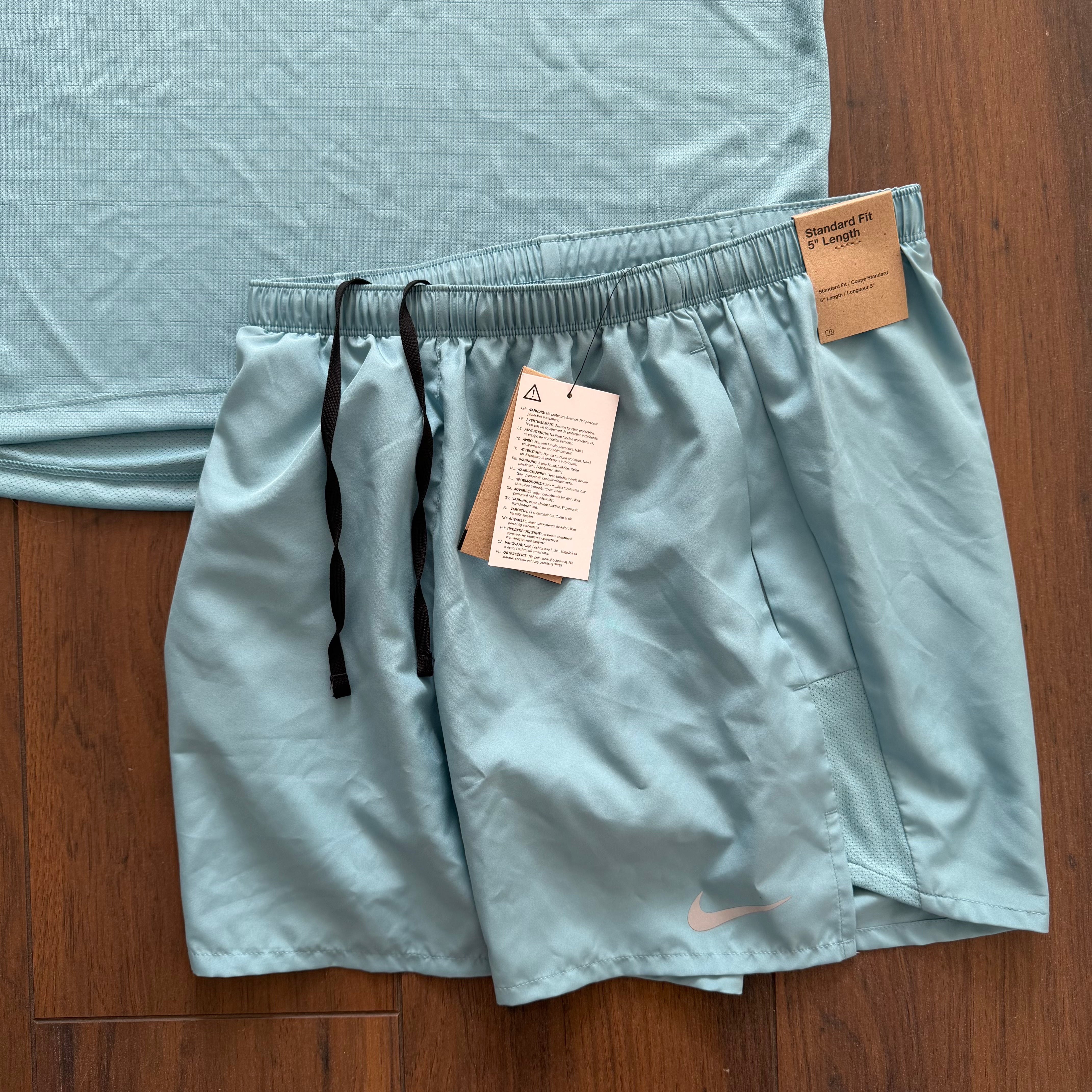 Nike ‘DENIM TURQOISE’ Short Set