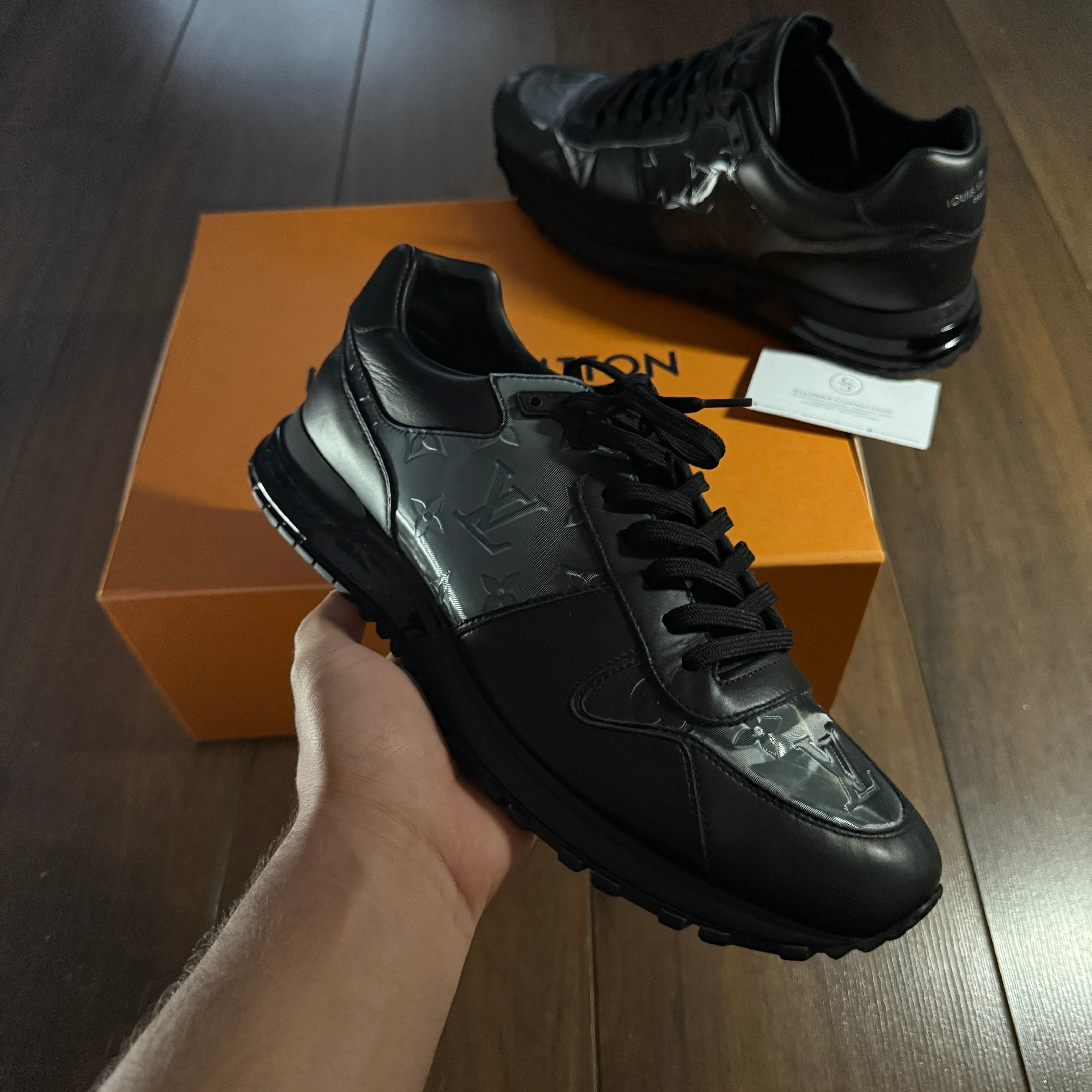 Pre-Loved - Louis Vuitton Damier Runaway Iridescent Sneakers