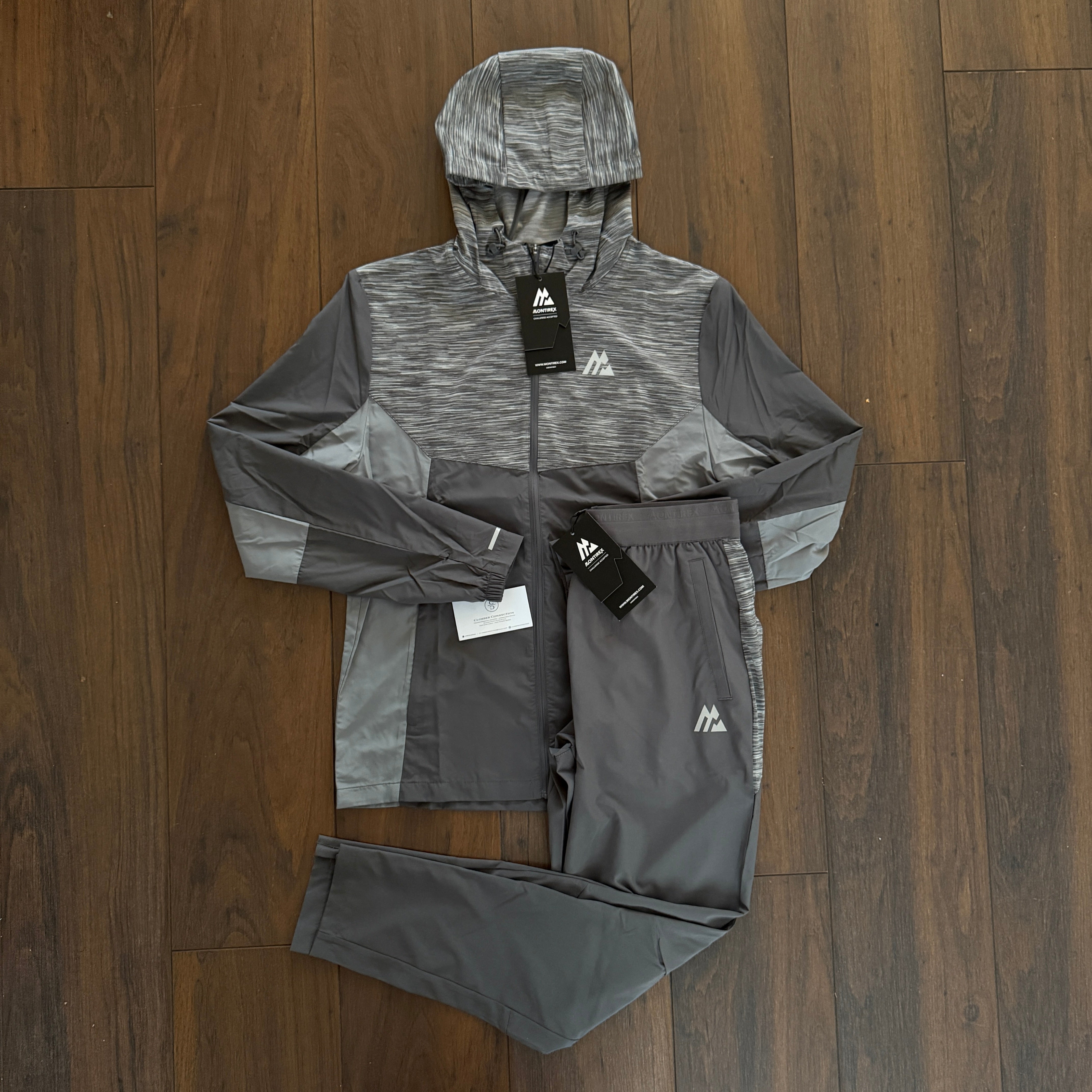 Montirex Trail Tracksuit - Platinum Grey
