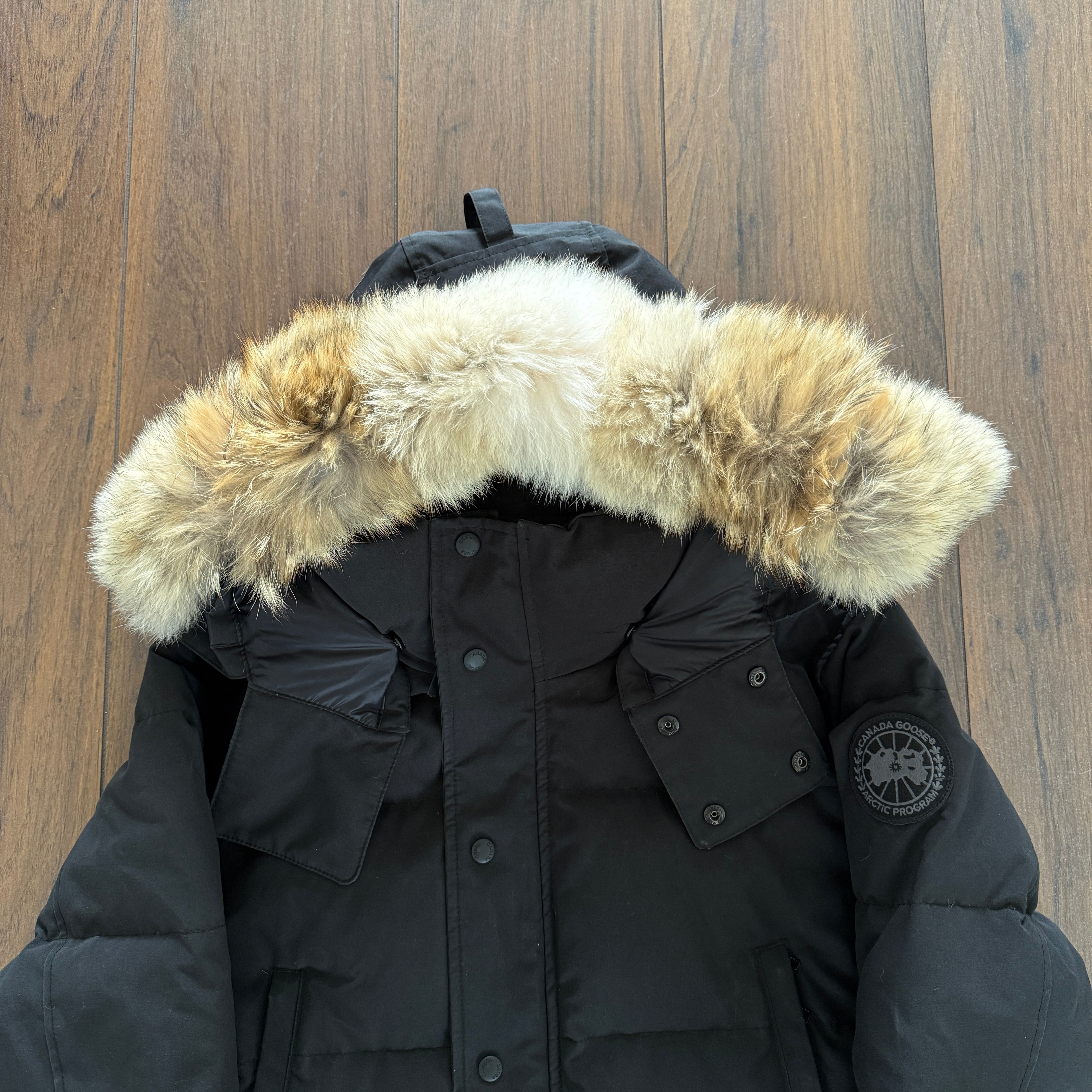 Pre-Loved - Canada Goose Wyndham Parka Coat - Black