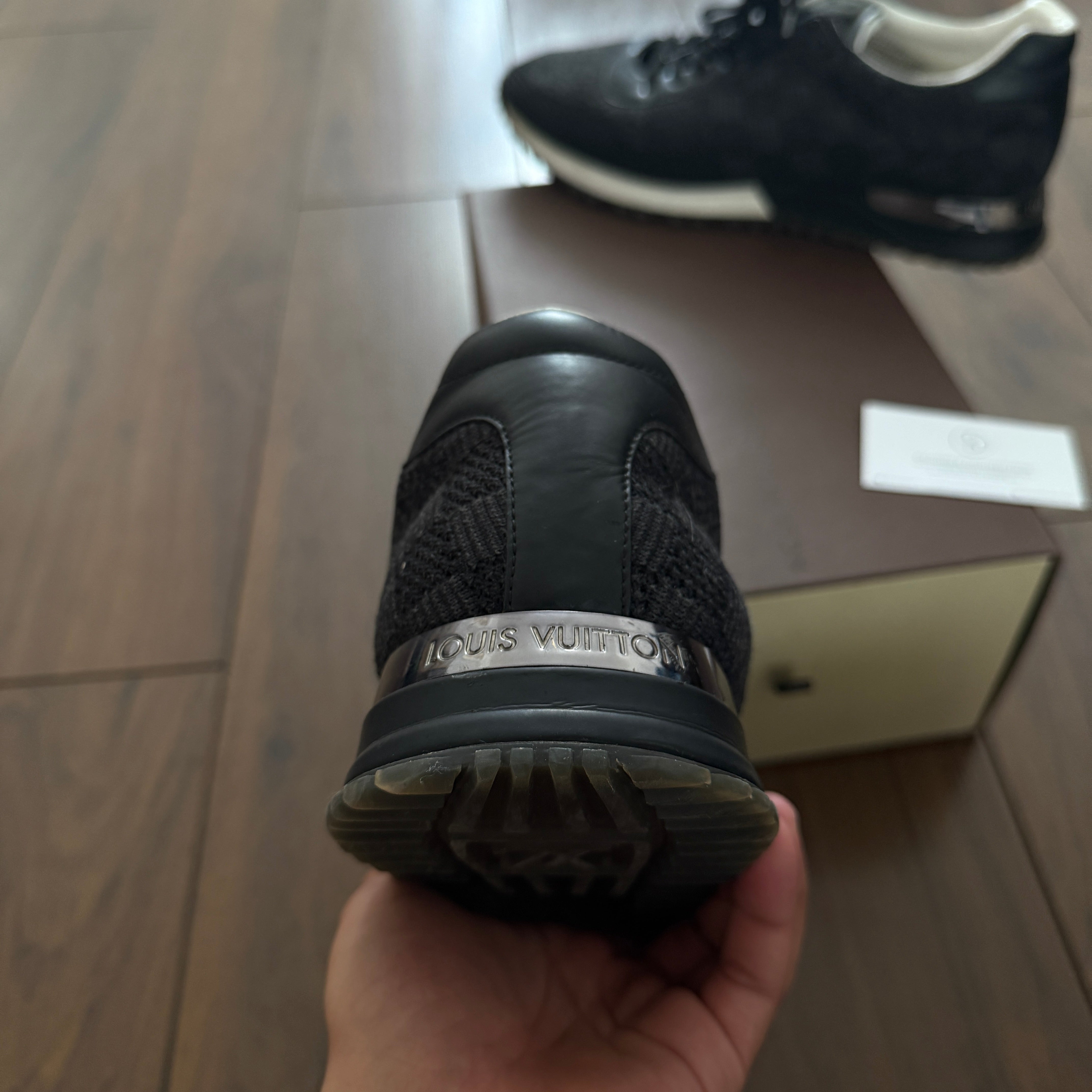 Pre-Loved - Louis Vuitton Damier Runaway Sneakers