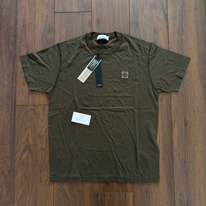 Stone Island Khaki T-Shirt