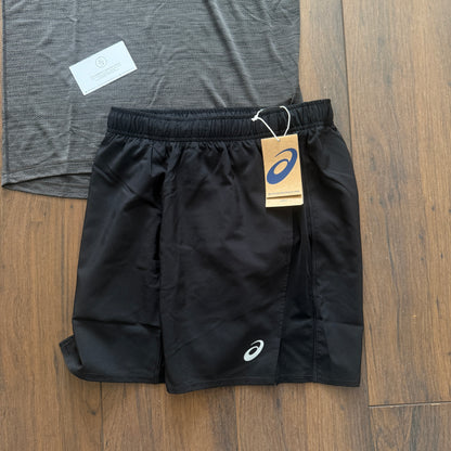 Asics Black Grey Set