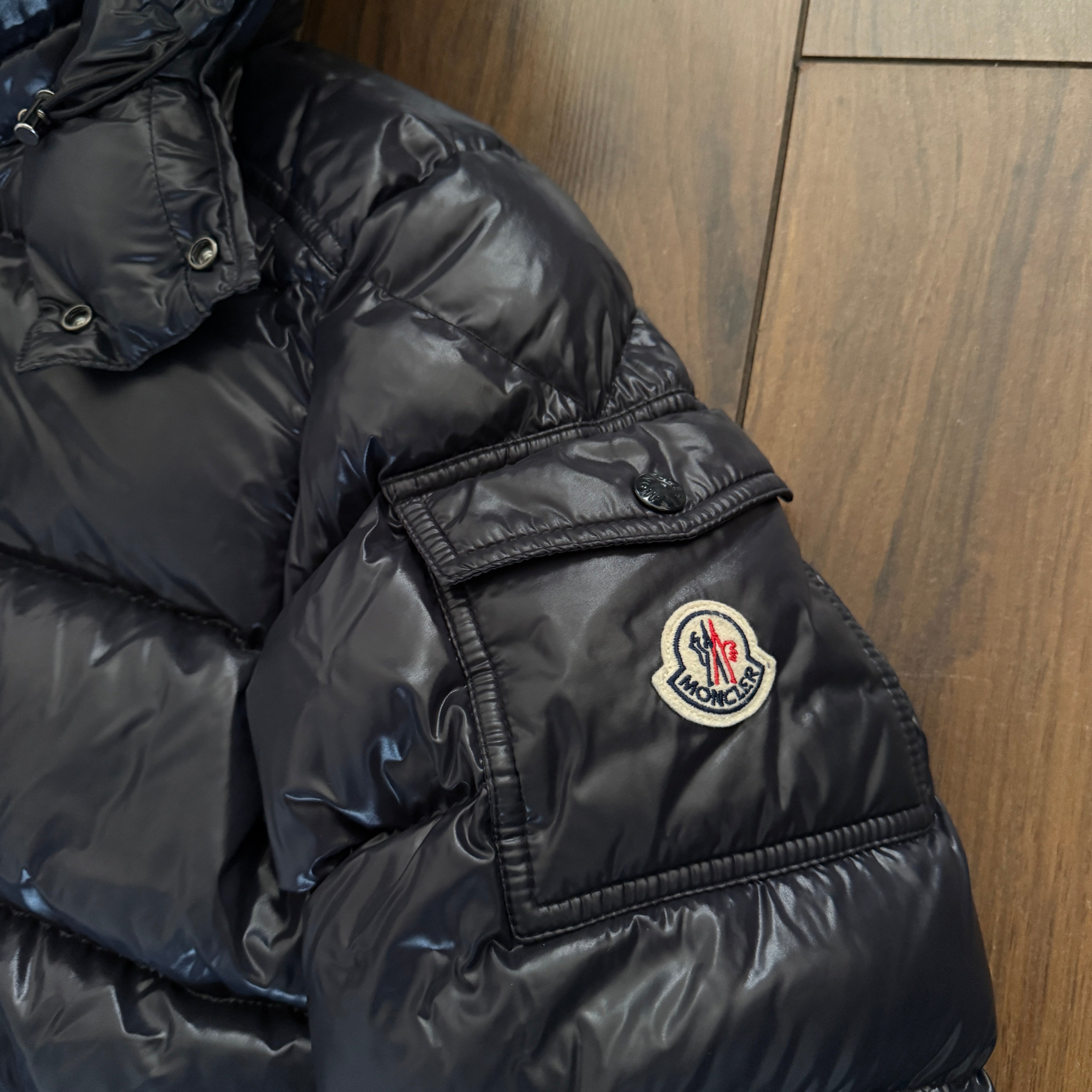 Pre-Loved - Moncler Maya Jacket - Navy