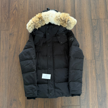 Pre-Loved - Canada Goose Wyndham Parka Coat - Black
