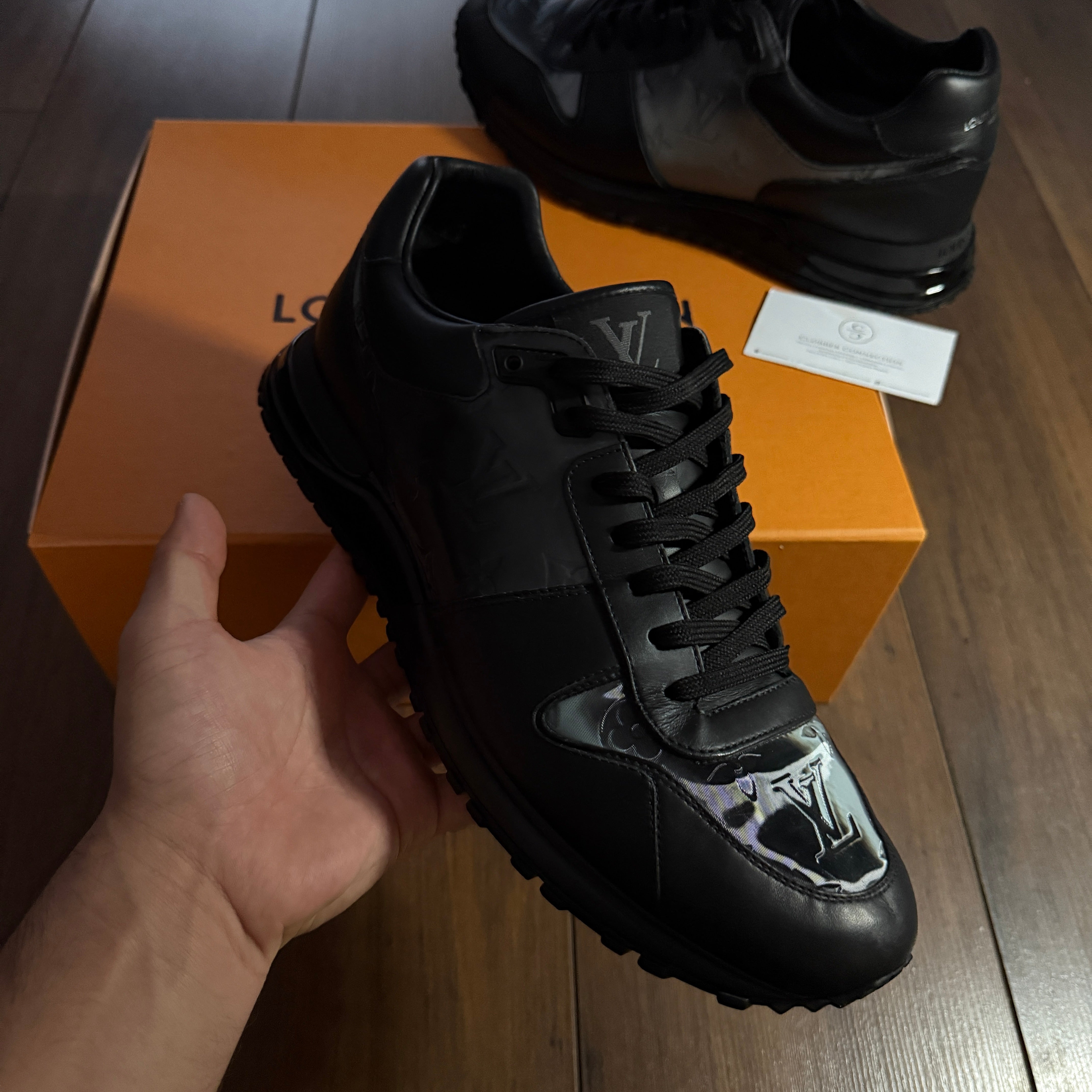 Pre-Loved - Louis Vuitton Damier Runaway Iridescent Sneakers