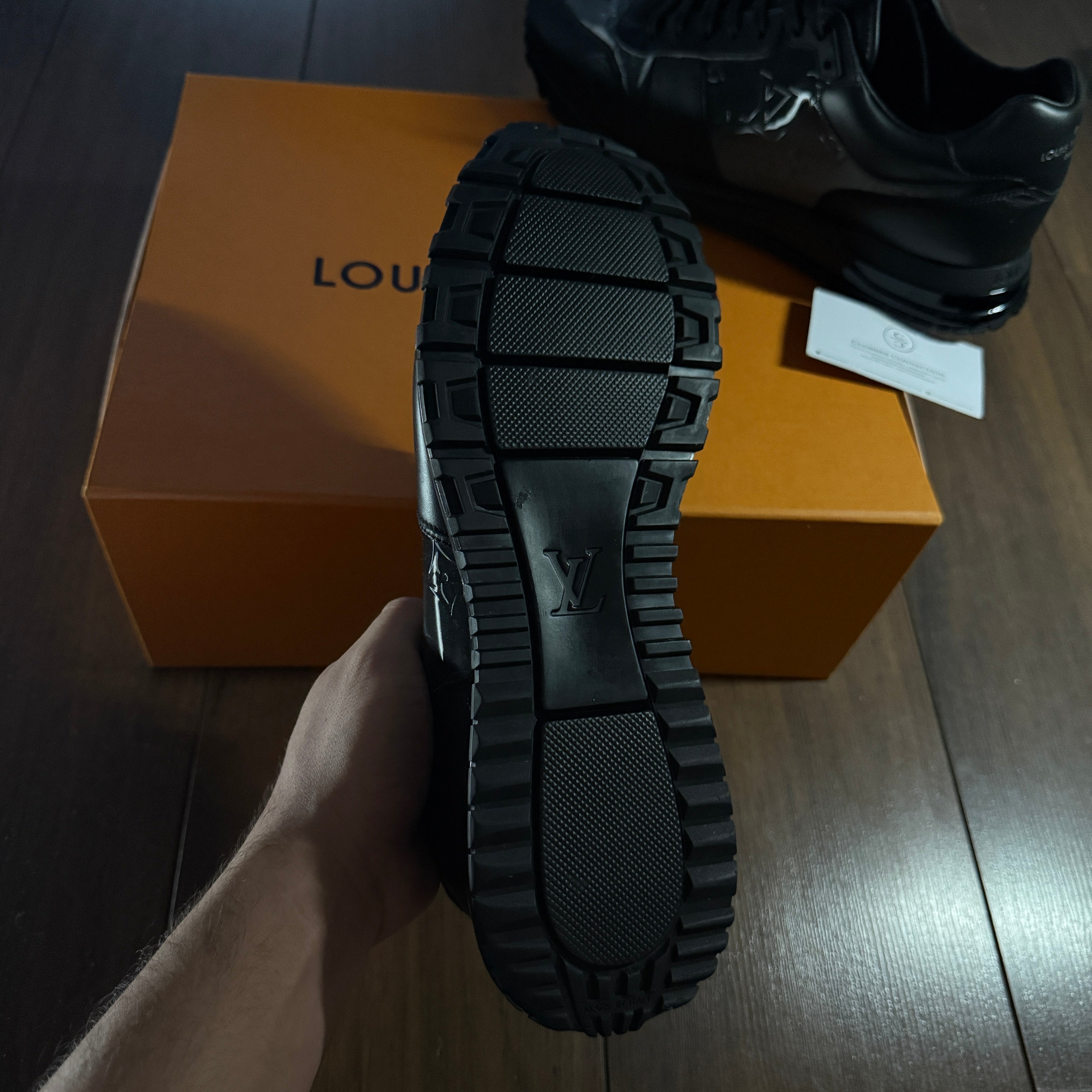 Pre-Loved - Louis Vuitton Damier Runaway Iridescent Sneakers
