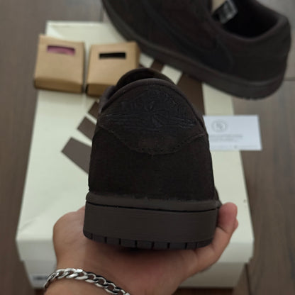 Travis Scott x Air Jordan 1 Low OG SP - Velvet Brown