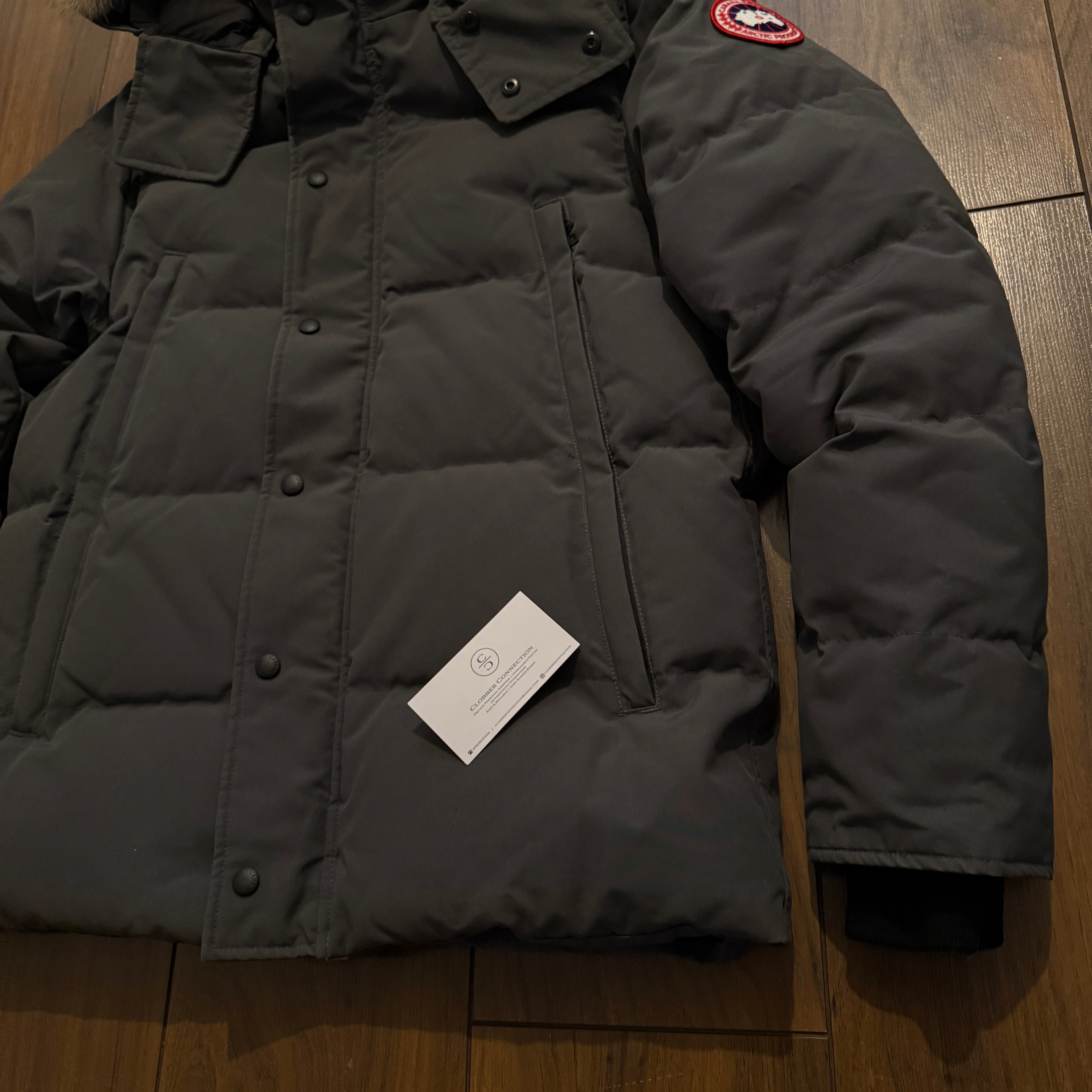 Pre-Loved - Canada Goose Wyndham Parka Coat - Graphite