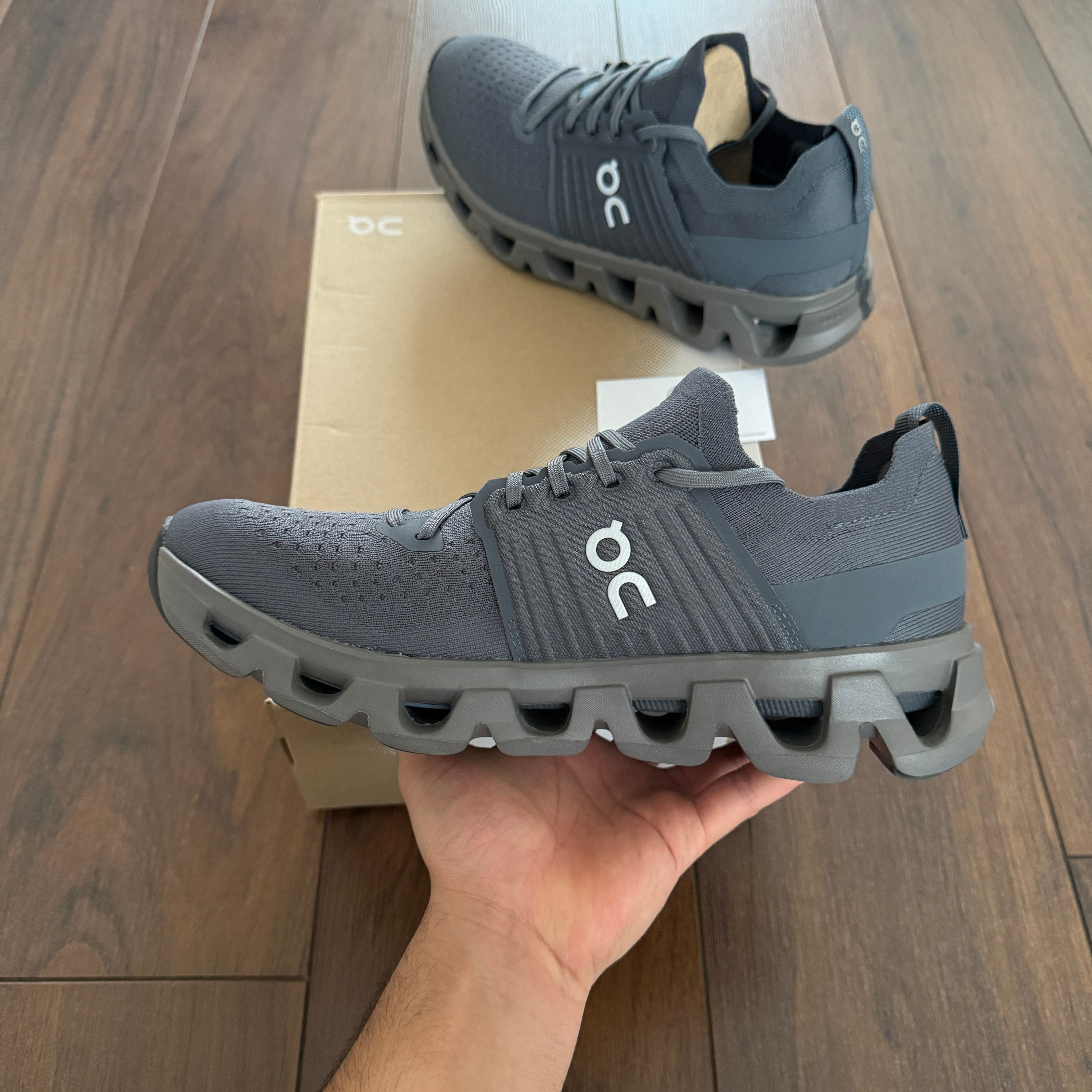 On Running Cloudswift 4 - Stone Asphalt