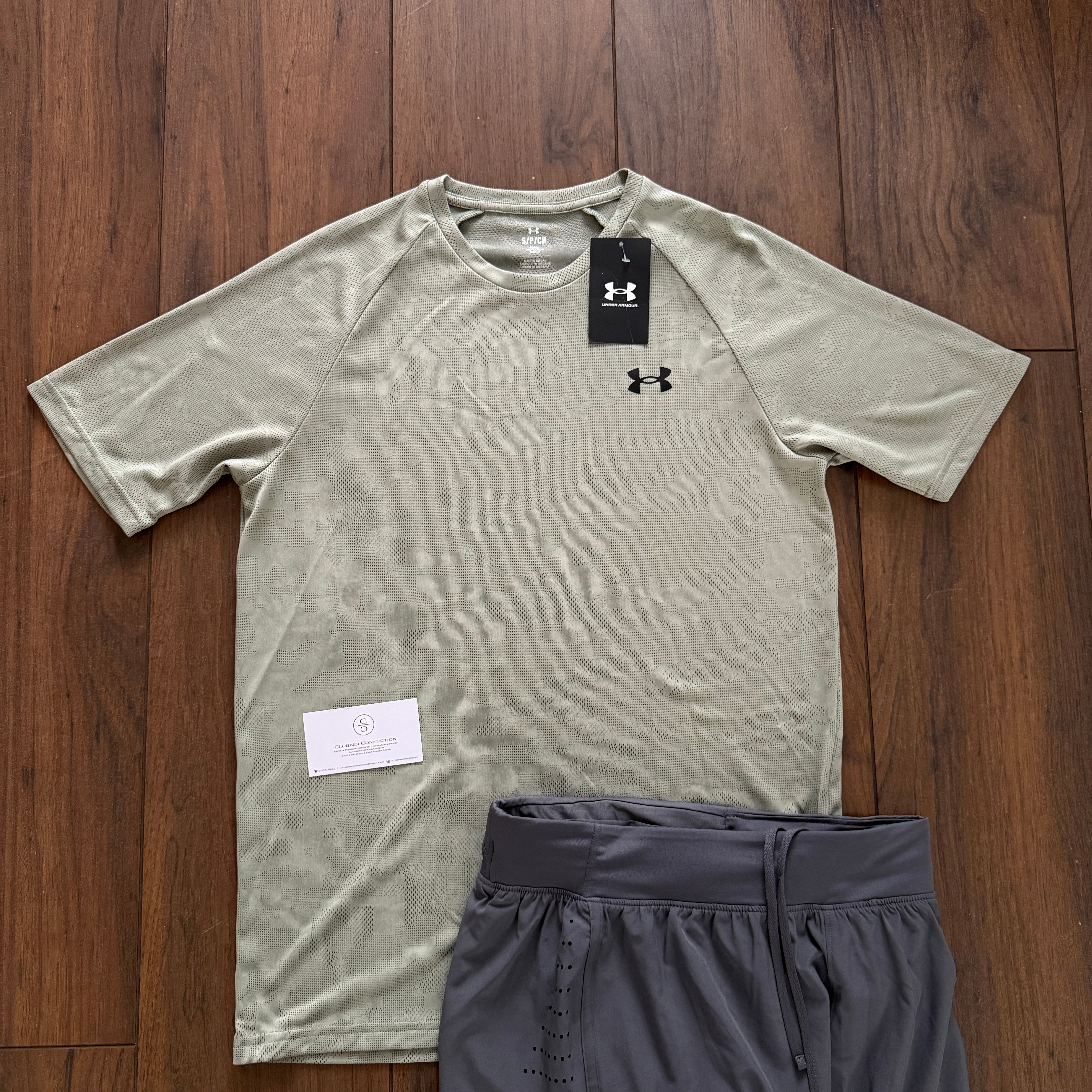 Under Armour Sand Camo Set
